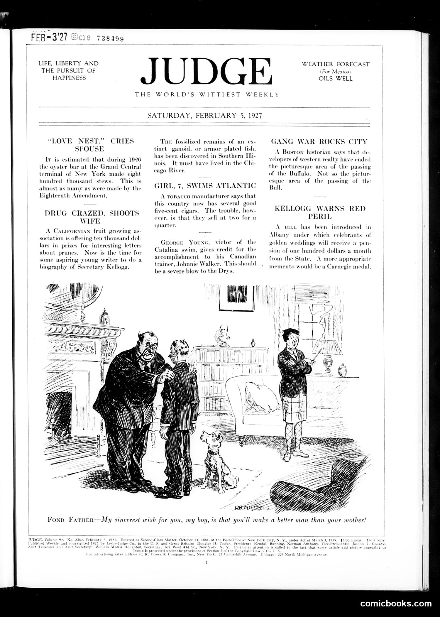 Judge — February 5, 1927 — page 3 of 36