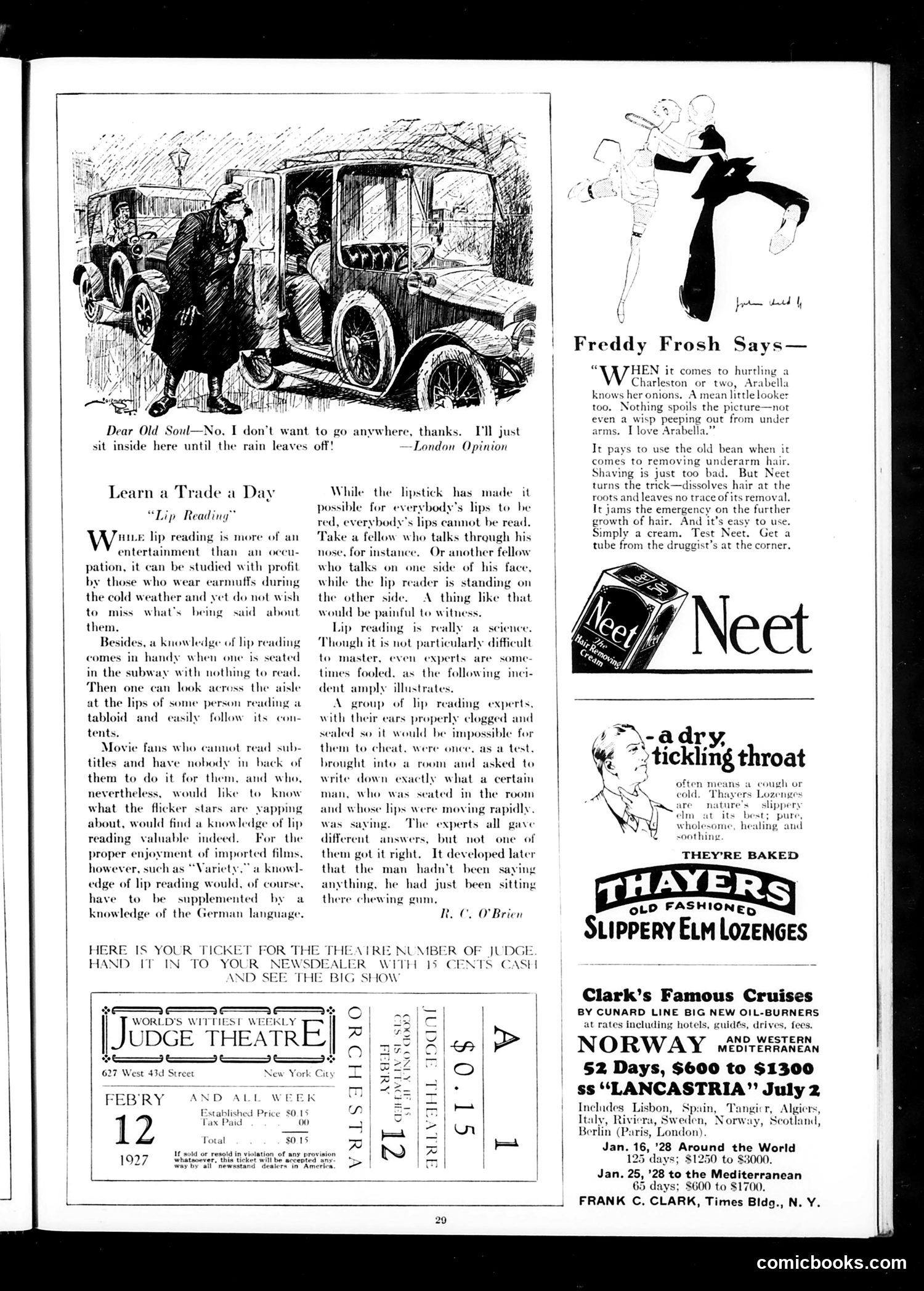 Judge — February 5, 1927 — page 31 of 36