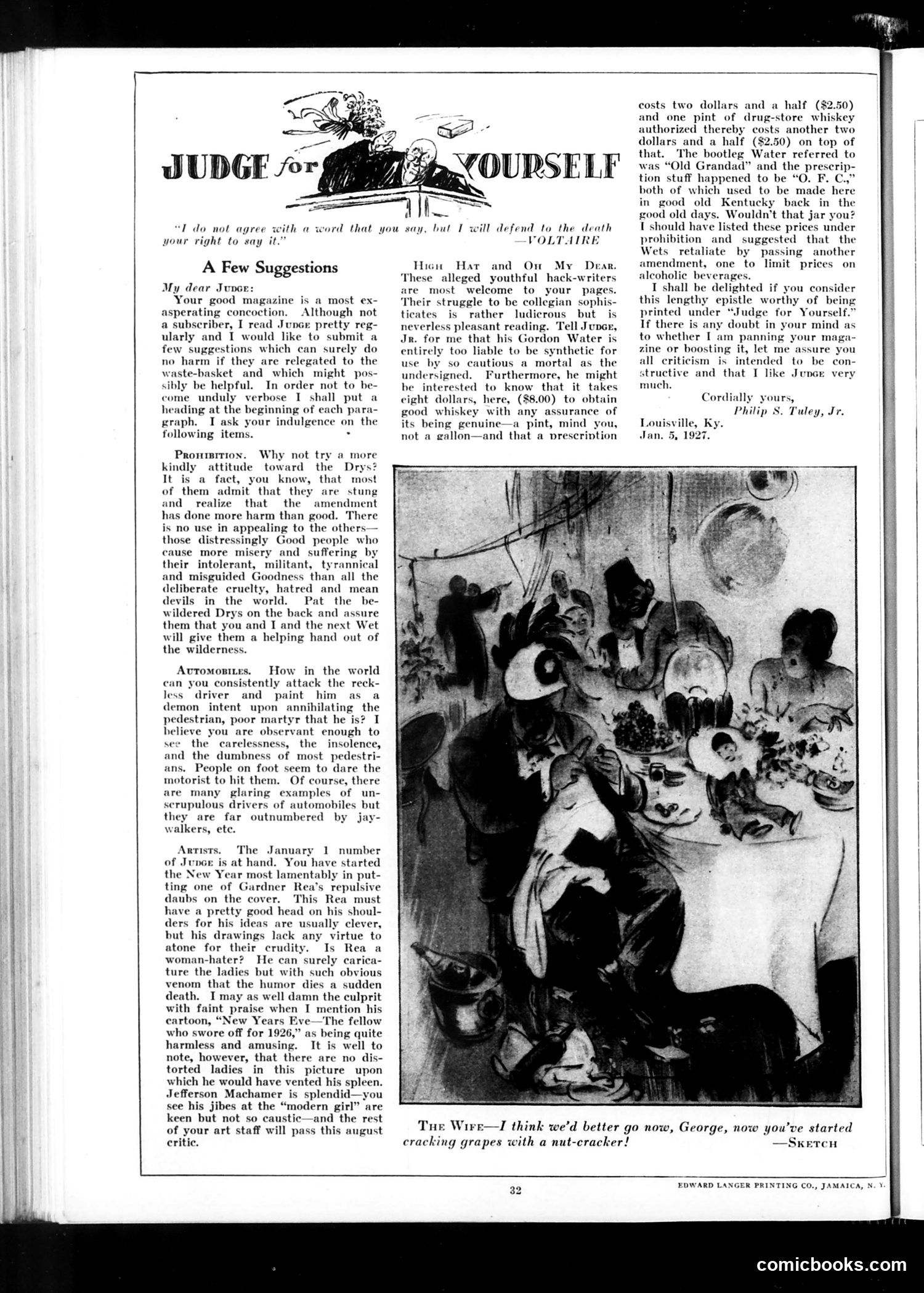 Judge — February 19, 1927 — page 34 of 36