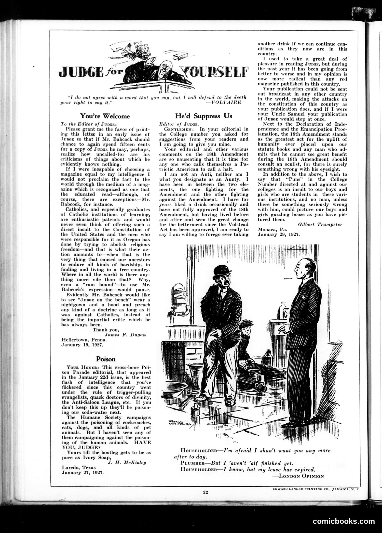 Judge — February 26, 1927 — page 34 of 36