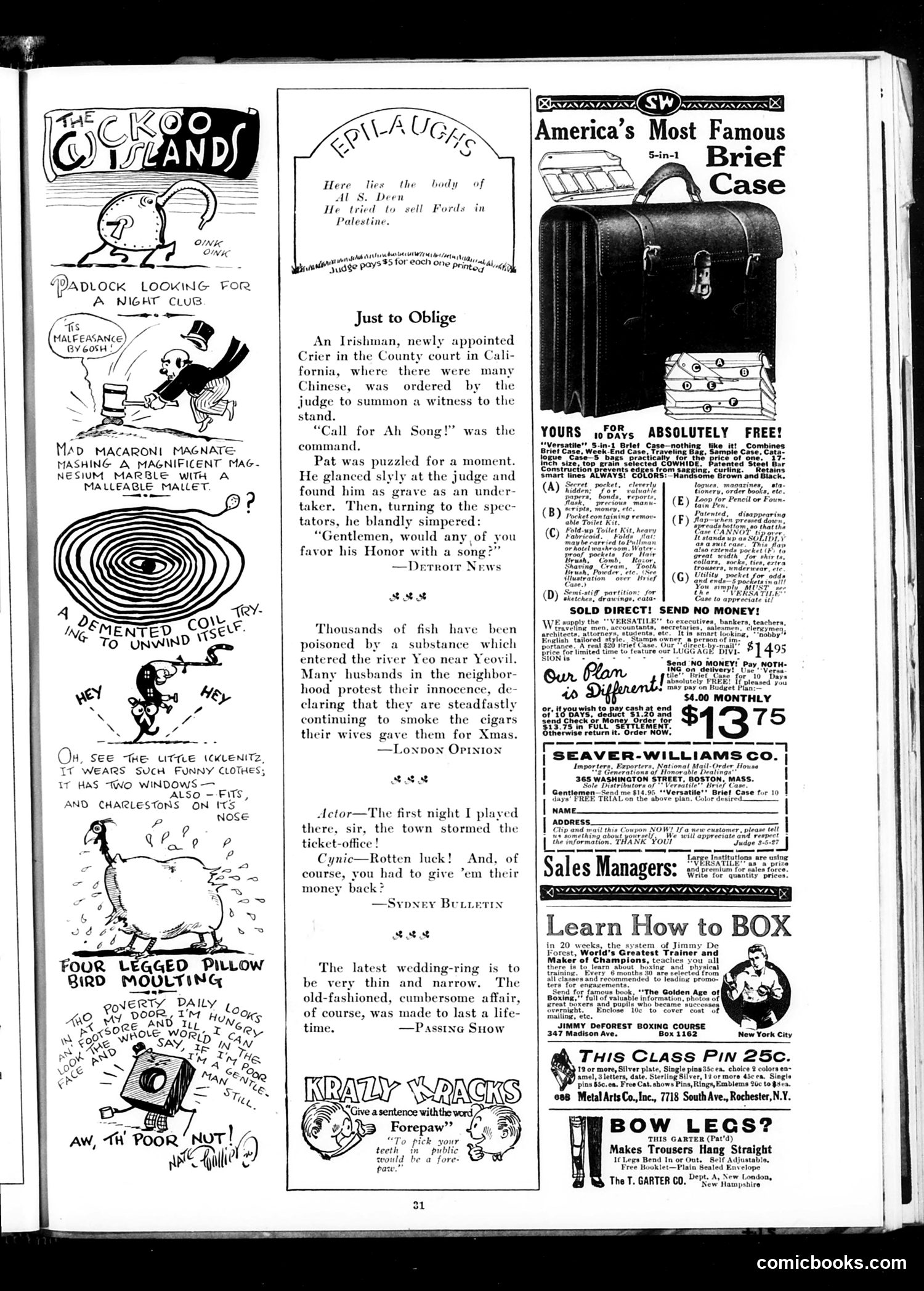 Judge — March 5, 1927 — page 31 of 34
