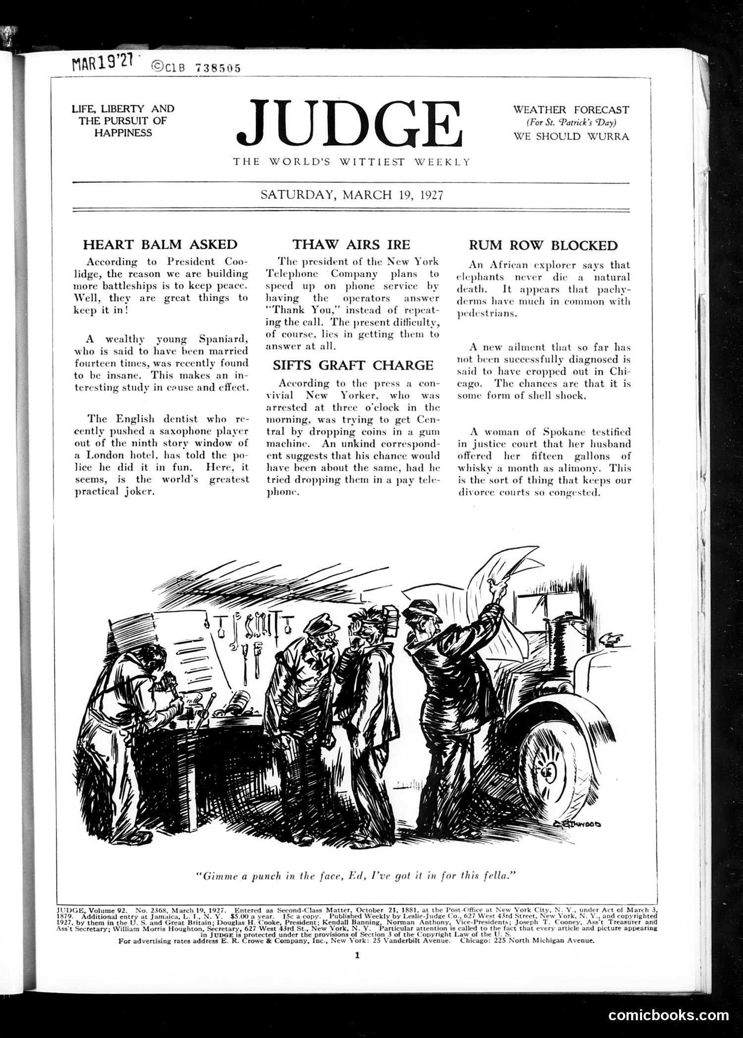 Judge — March 19, 1927 — page 3 of 36