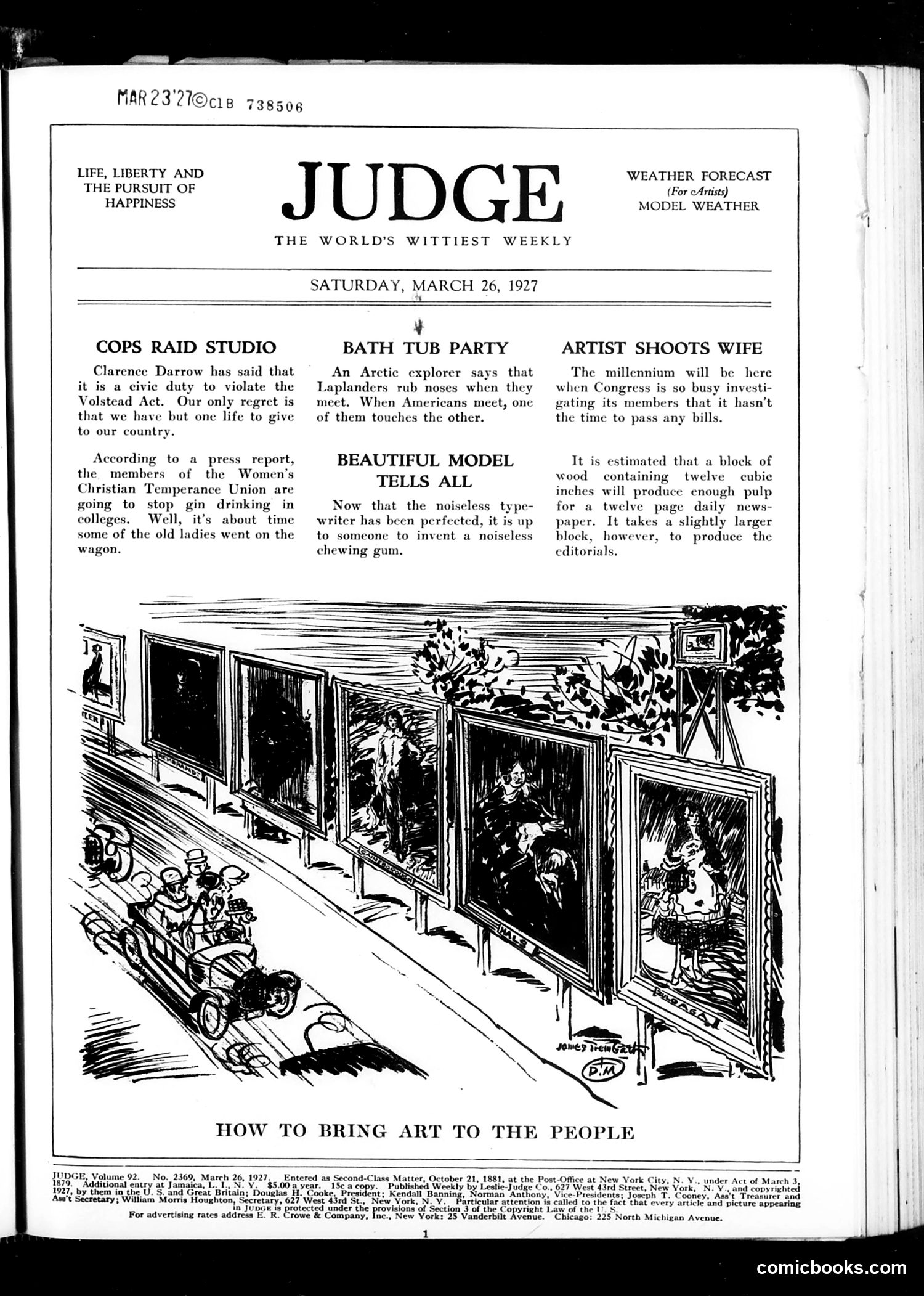 Judge — March 26, 1927 — page 3 of 36