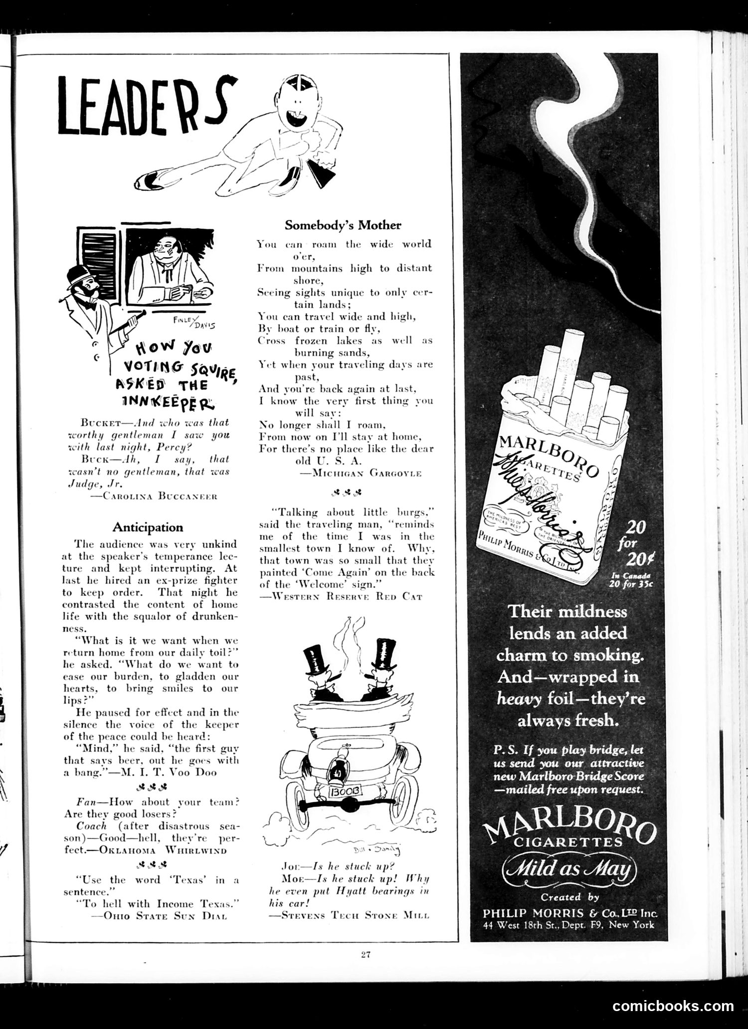 Judge — April 9, 1927 — page 29 of 36