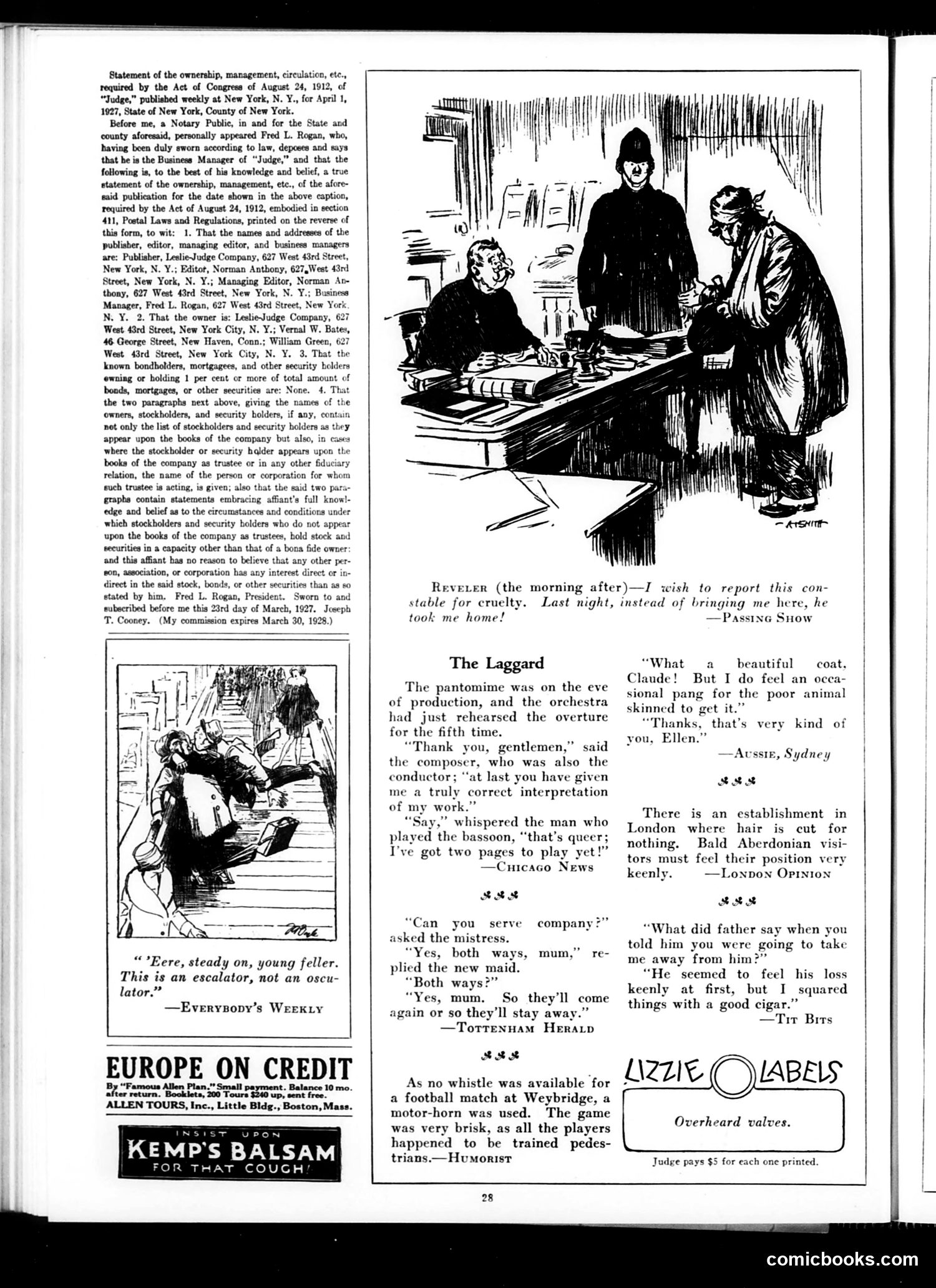 Judge — April 9, 1927 — page 30 of 36