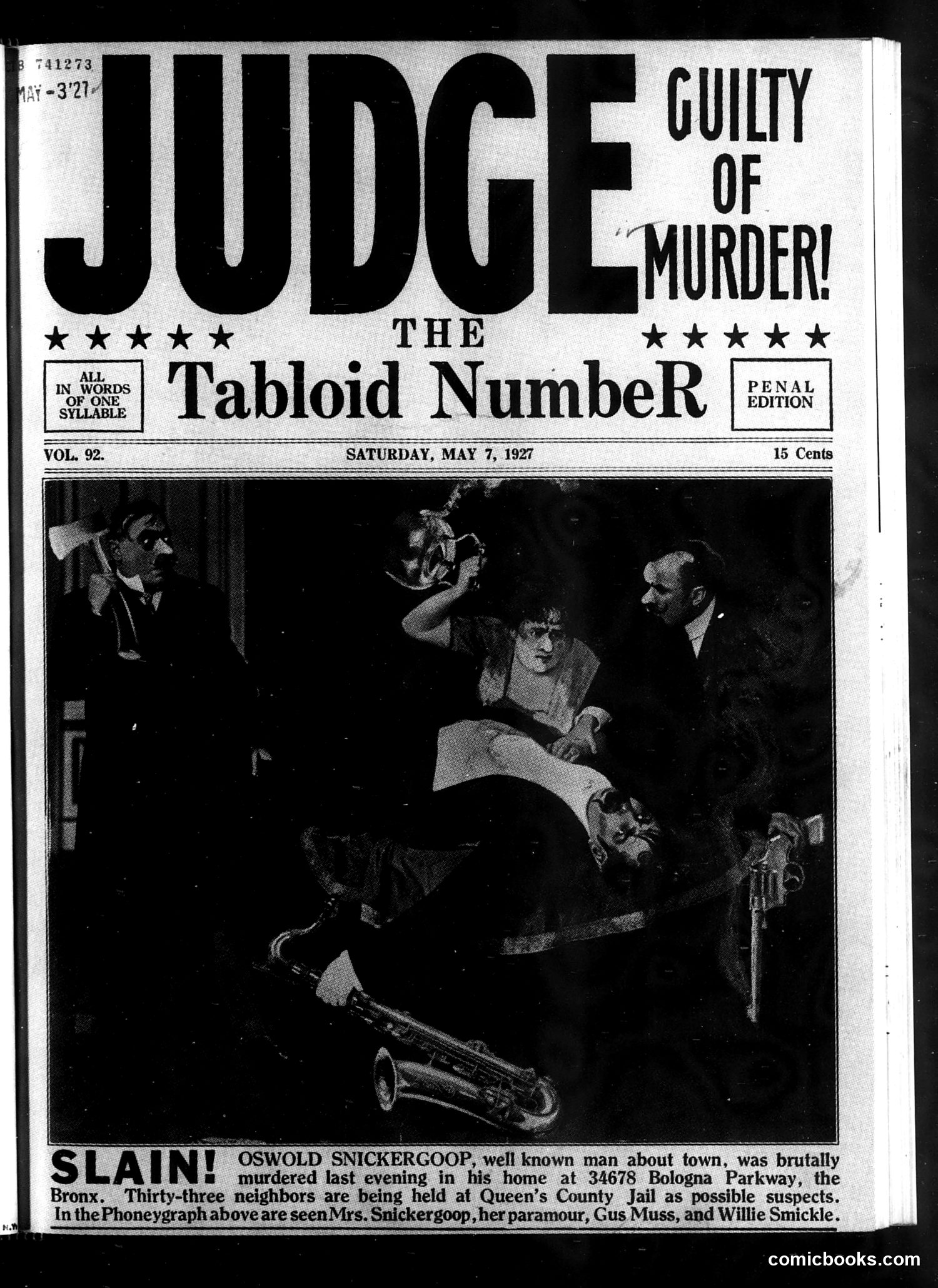 Judge — May 7, 1927