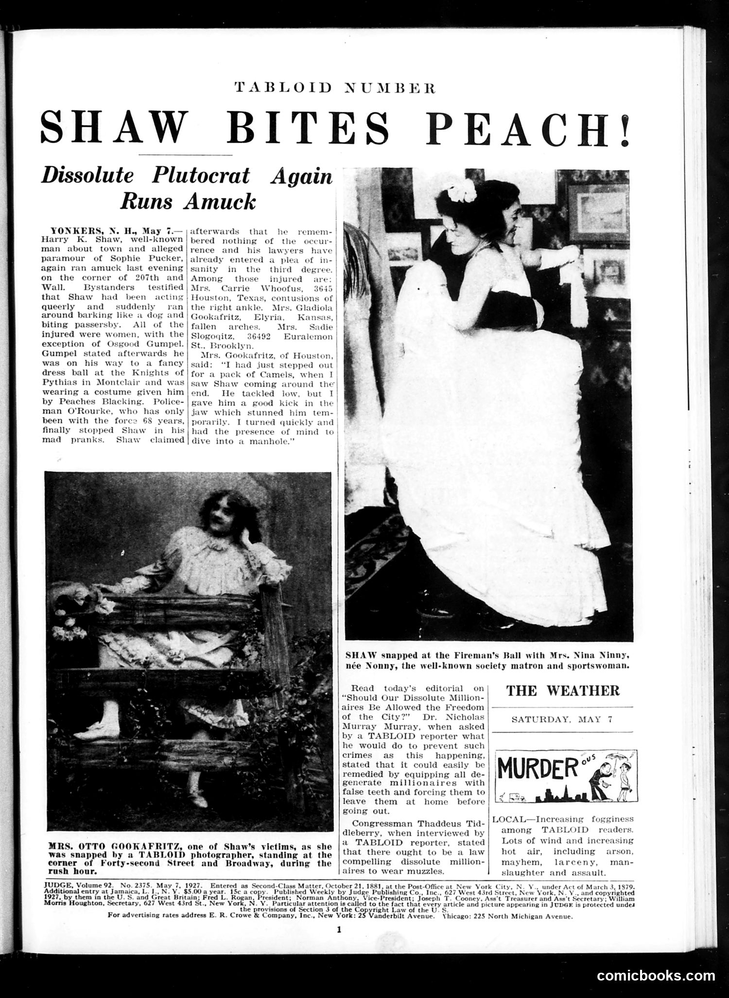 Judge — May 7, 1927 — page 3 of 36