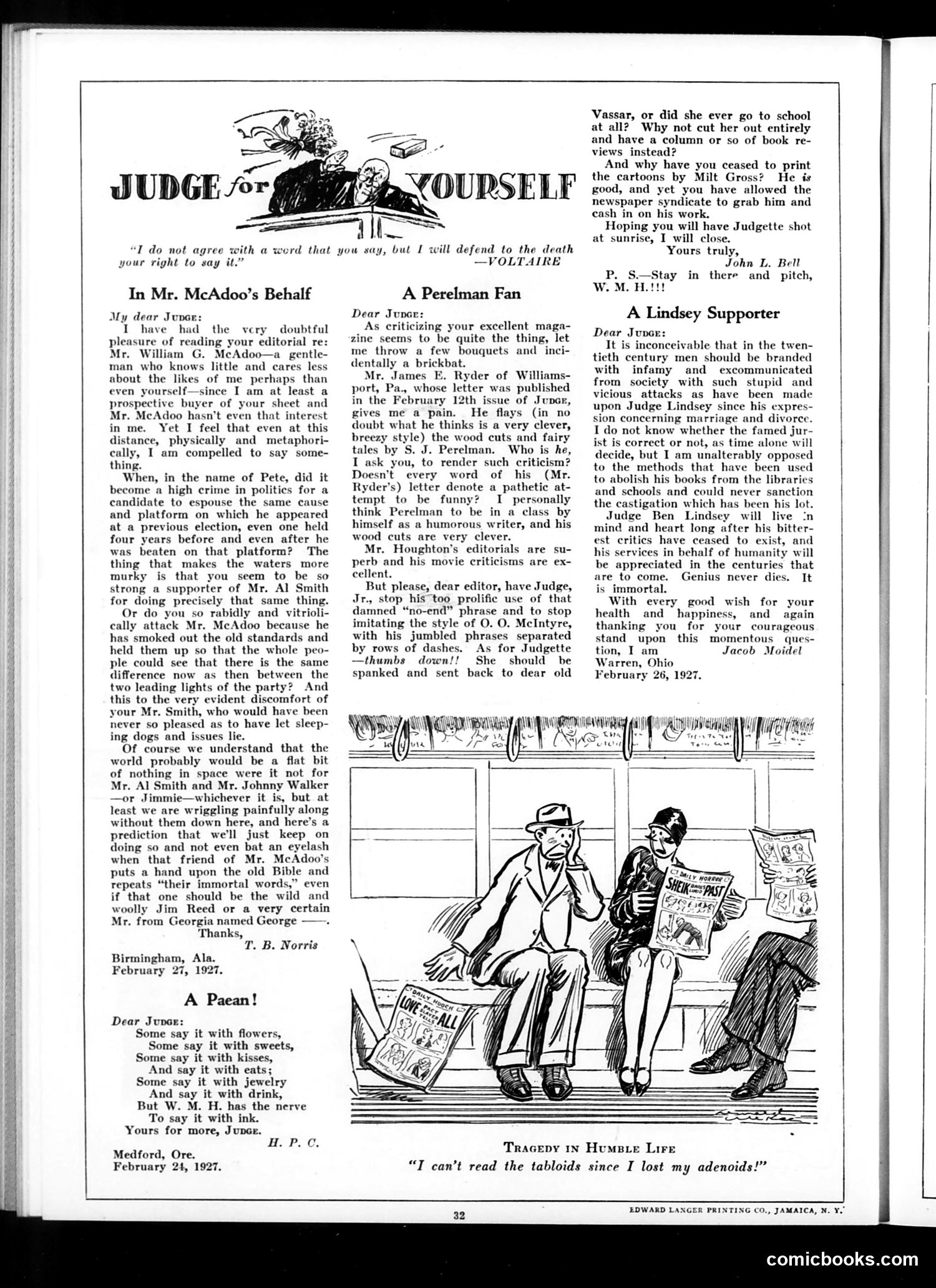Judge — May 7, 1927 — page 34 of 36