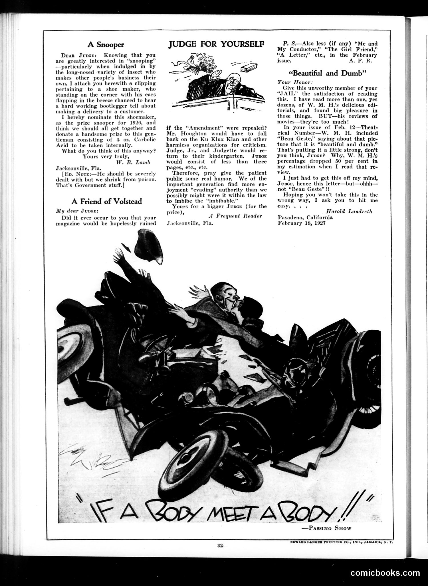 Judge — May 21, 1927 — page 34 of 36