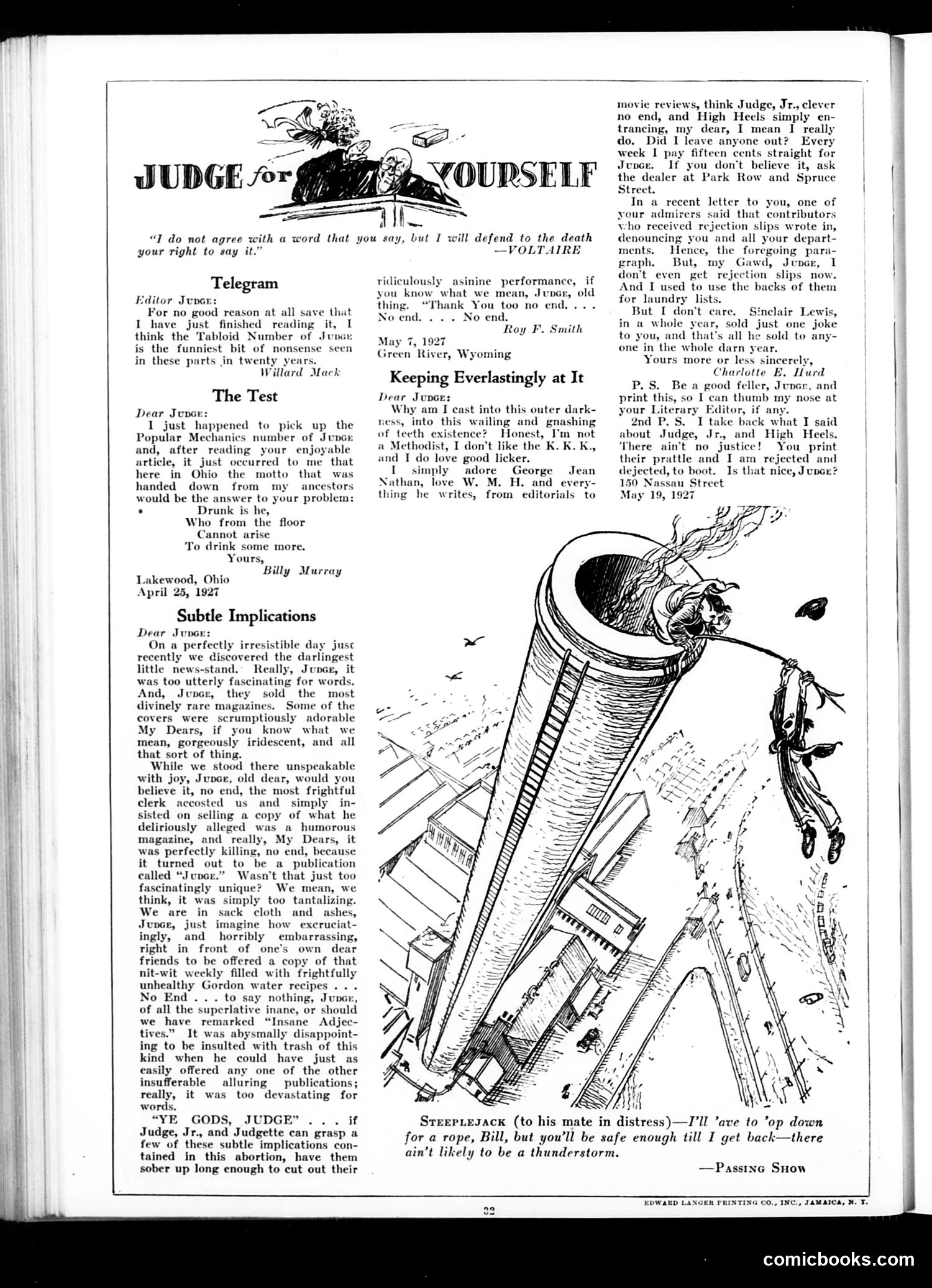 Judge — June 18, 1927 — page 34 of 36