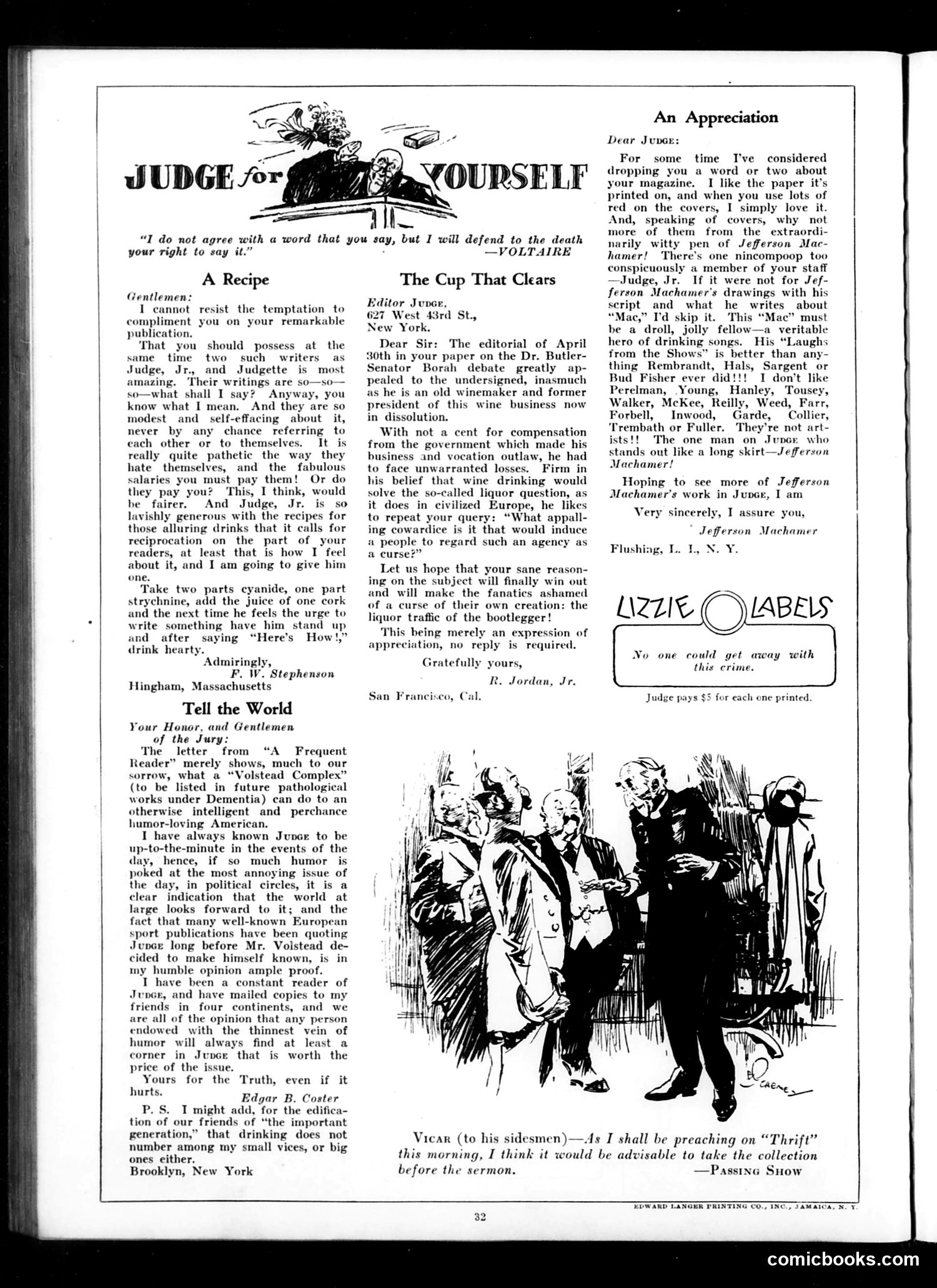 Judge — July 9, 1927 — page 34 of 36