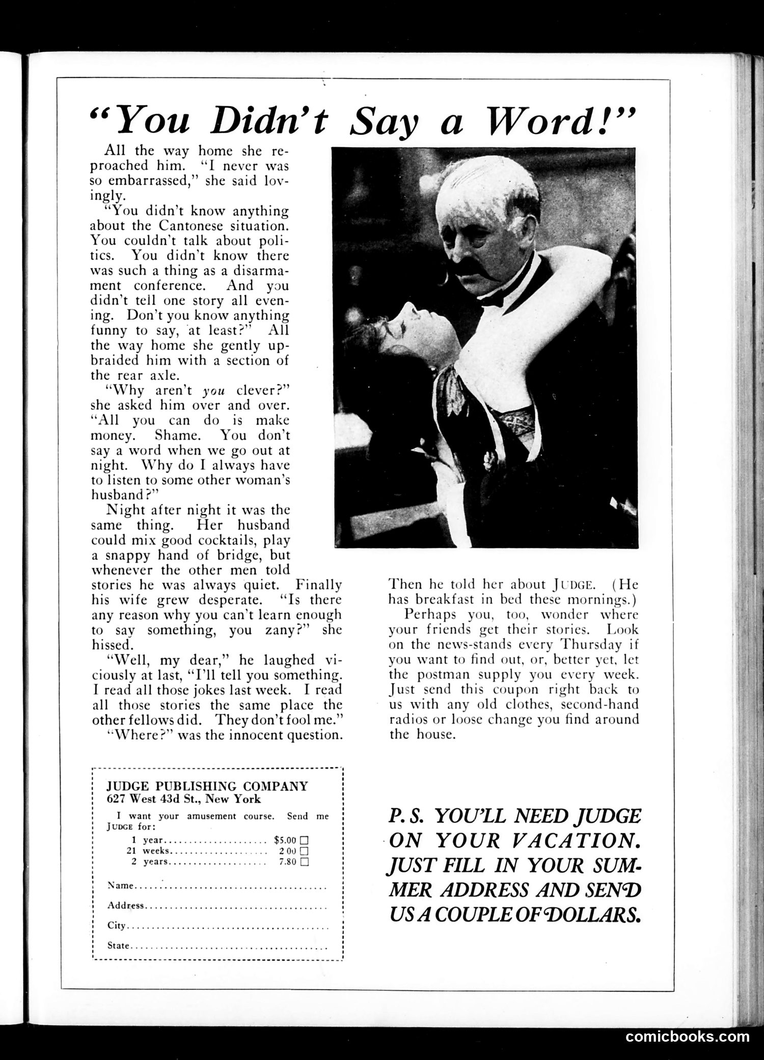 Judge — July 30, 1927 — page 35 of 36