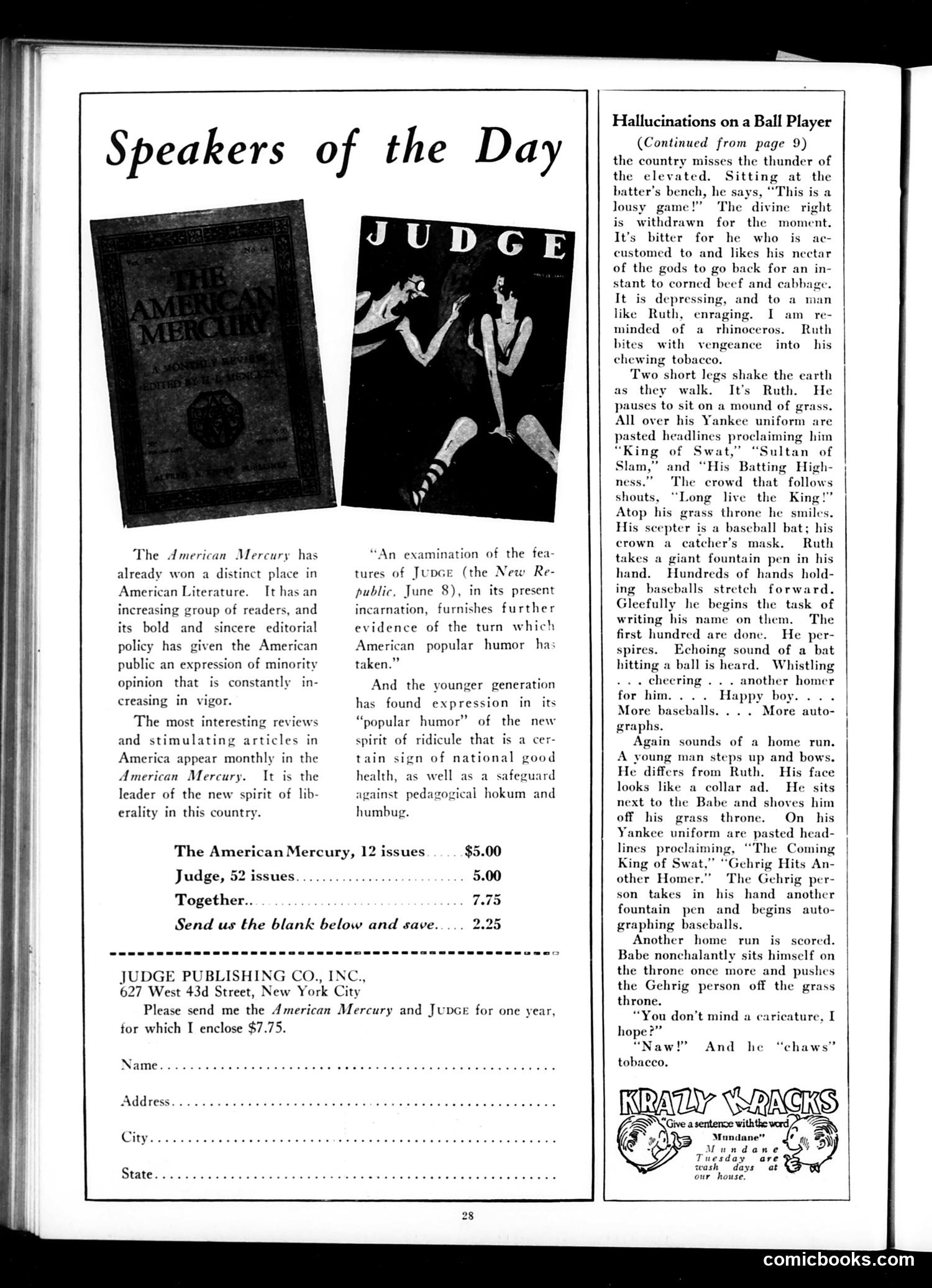 Judge — August 20, 1927 — page 30 of 36