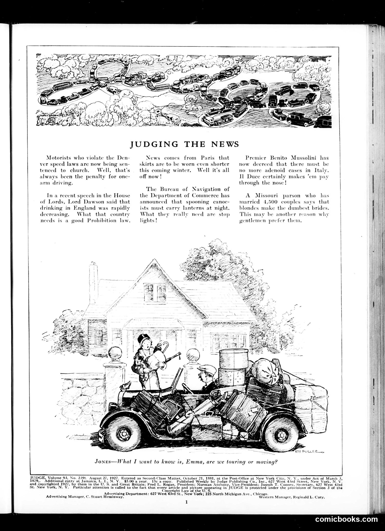 Judge — August 27, 1927 — page 3 of 36