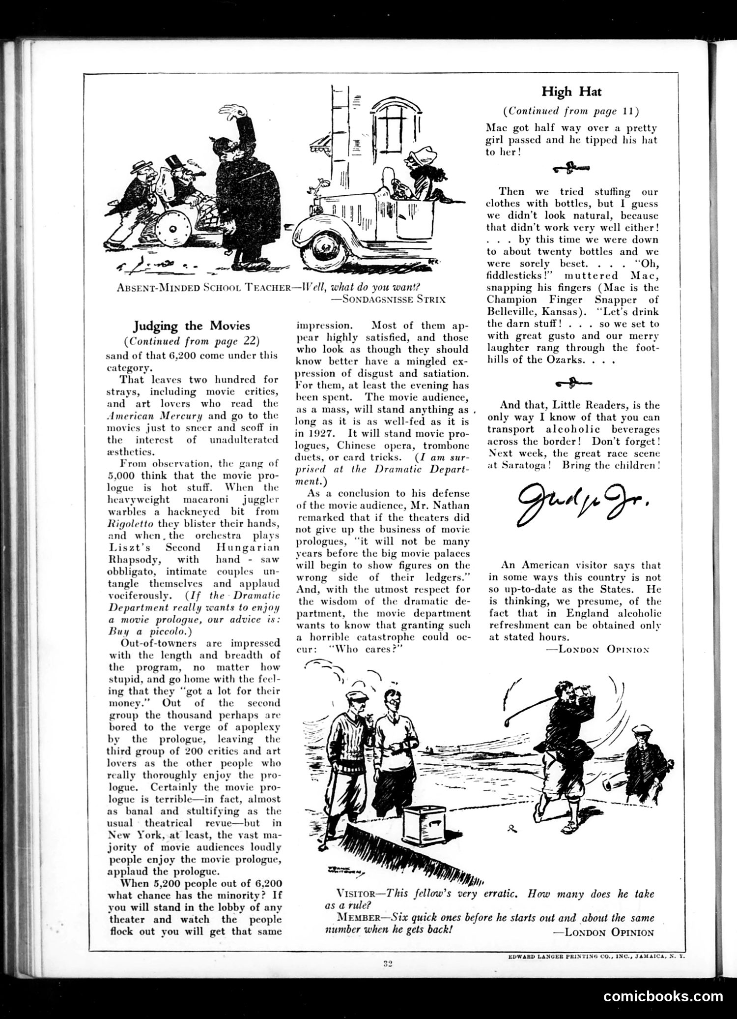 Judge — August 27, 1927 — page 34 of 36