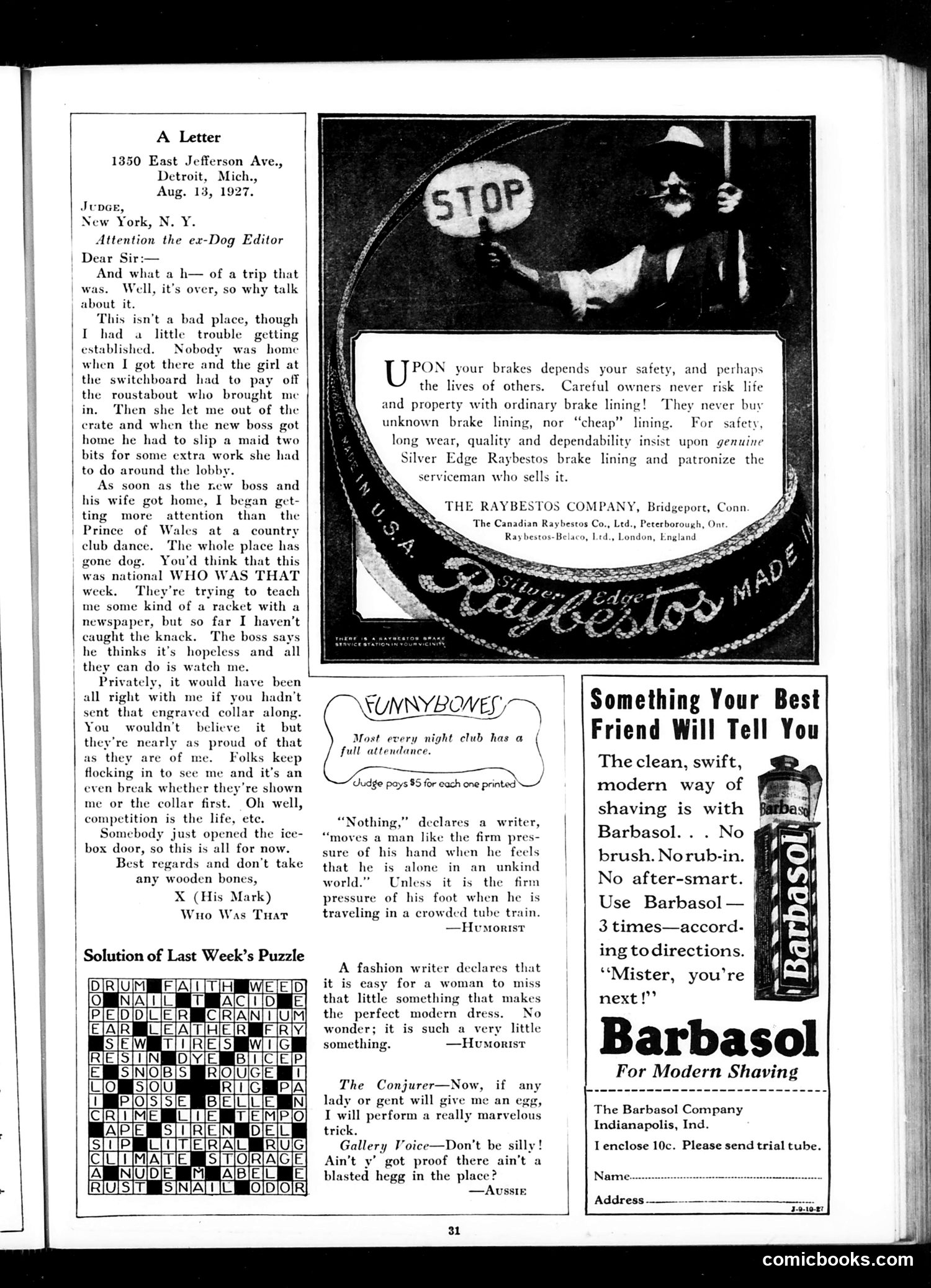 Judge — September 10, 1927 — page 33 of 36