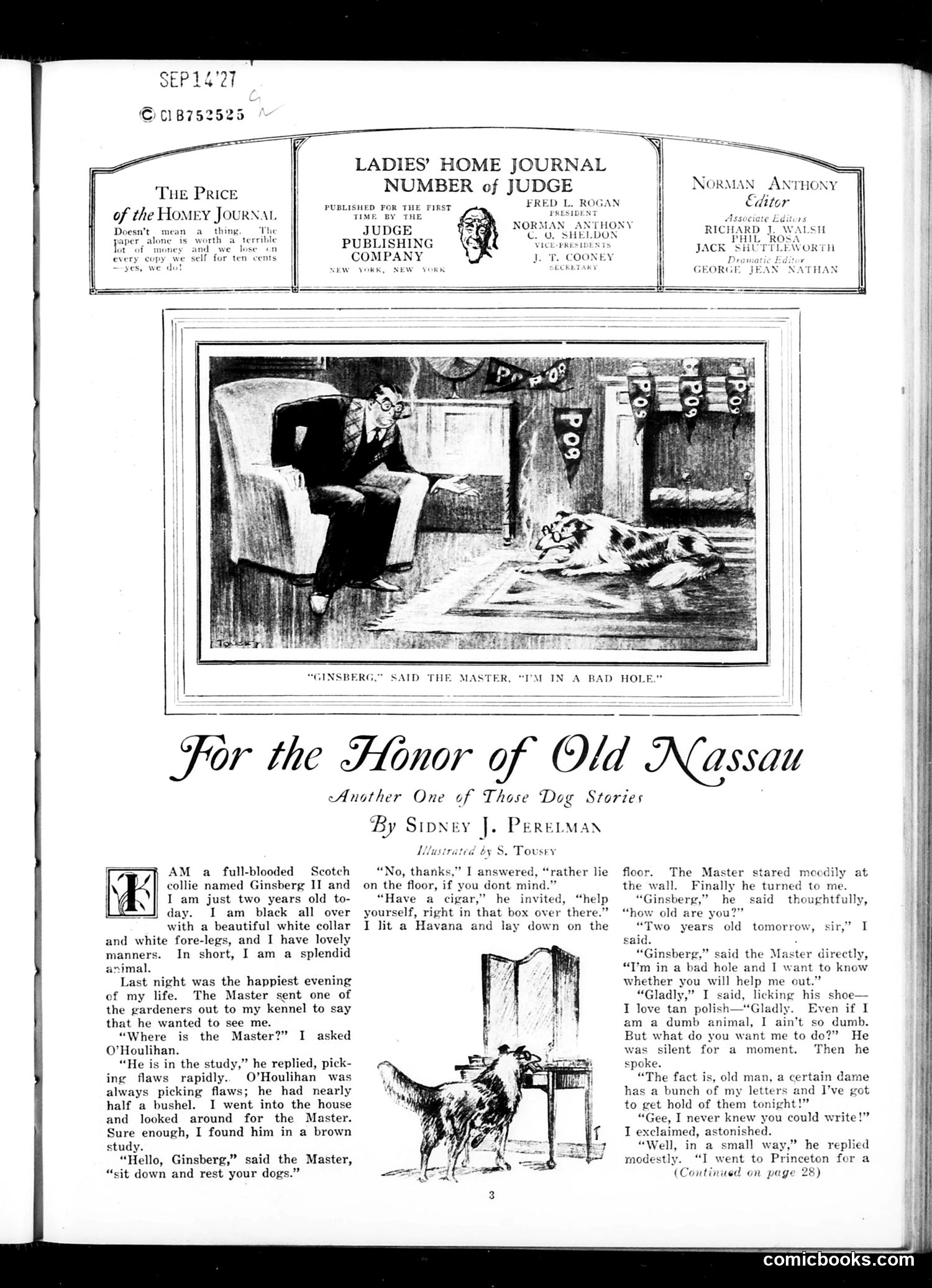 Judge — September 17, 1927 — page 5 of 36