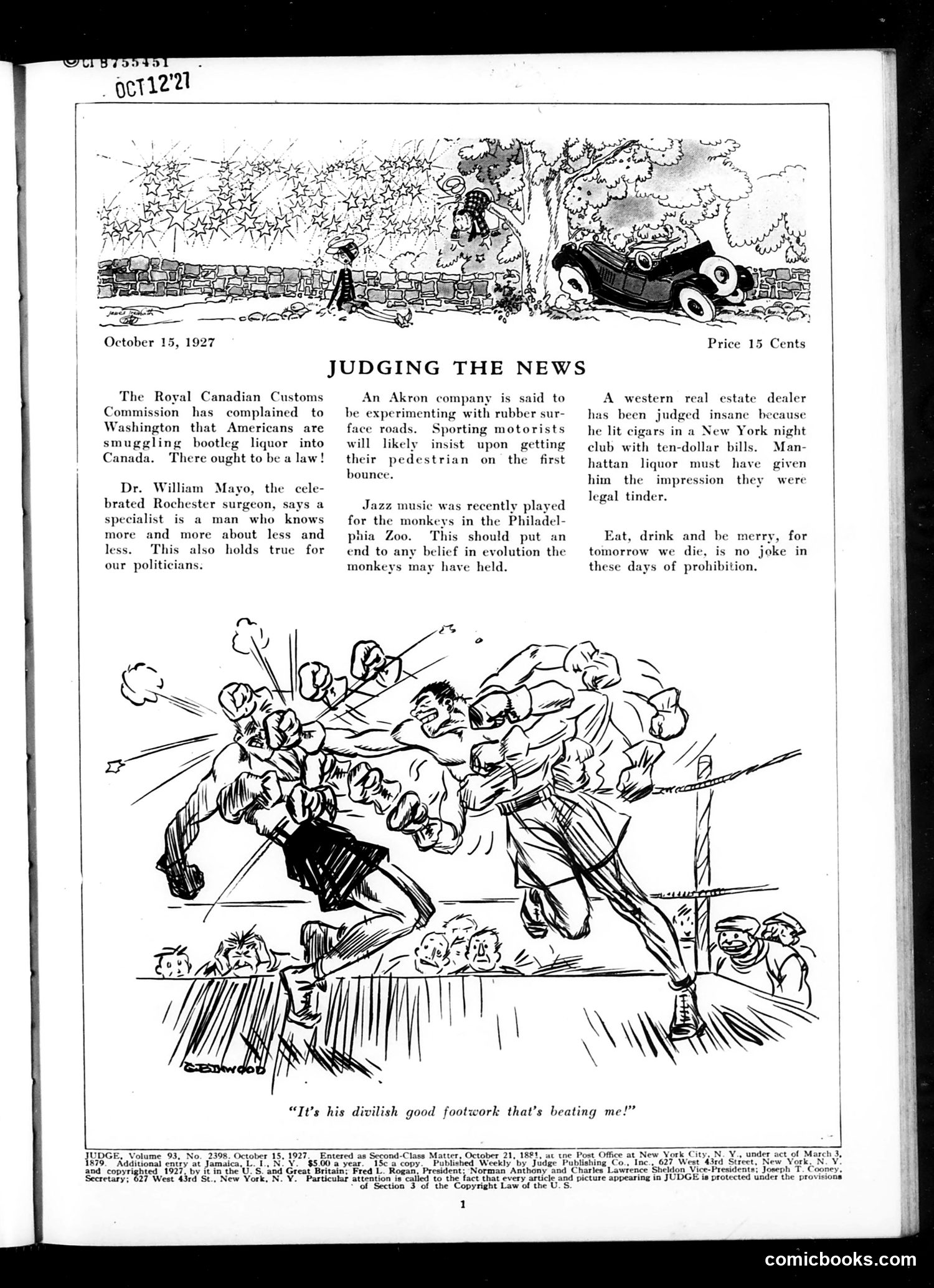 Judge — October 15, 1927 — page 3 of 68