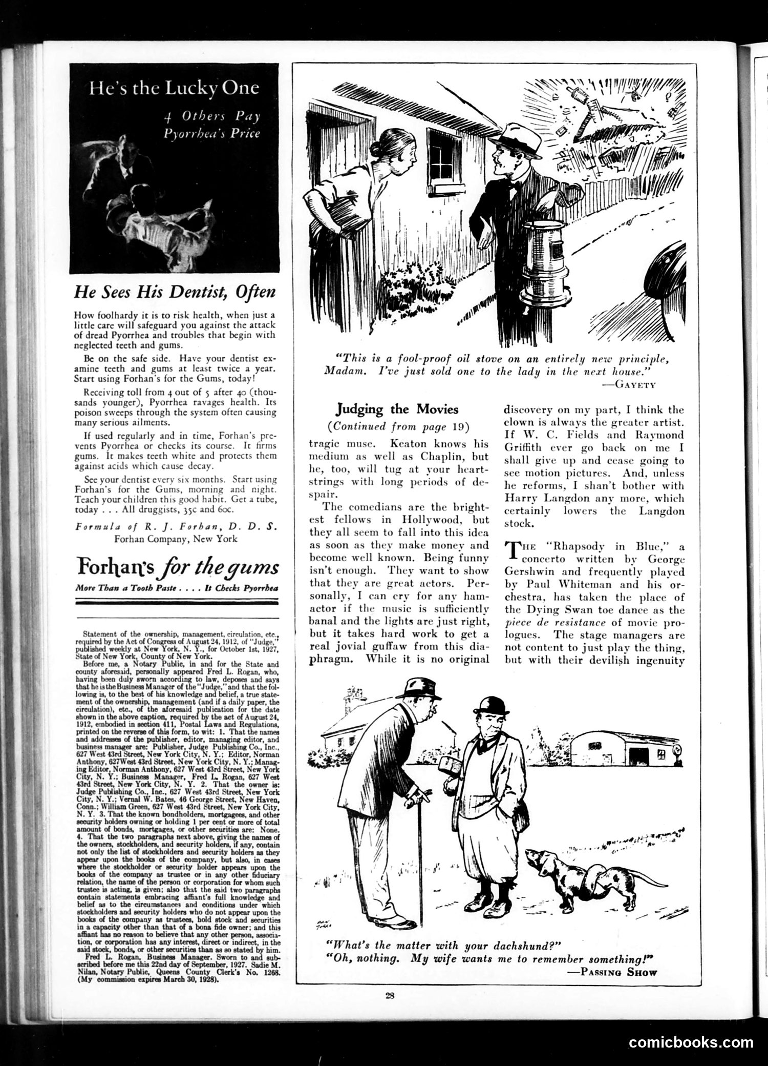 Judge — October 15, 1927 — page 62 of 68