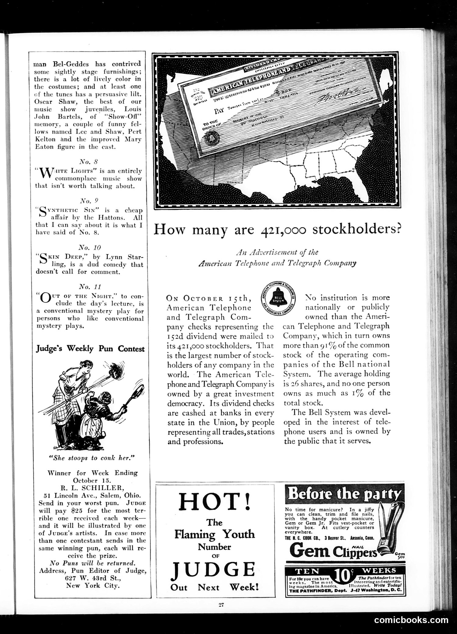 Judge — October 29, 1927 — page 29 of 36