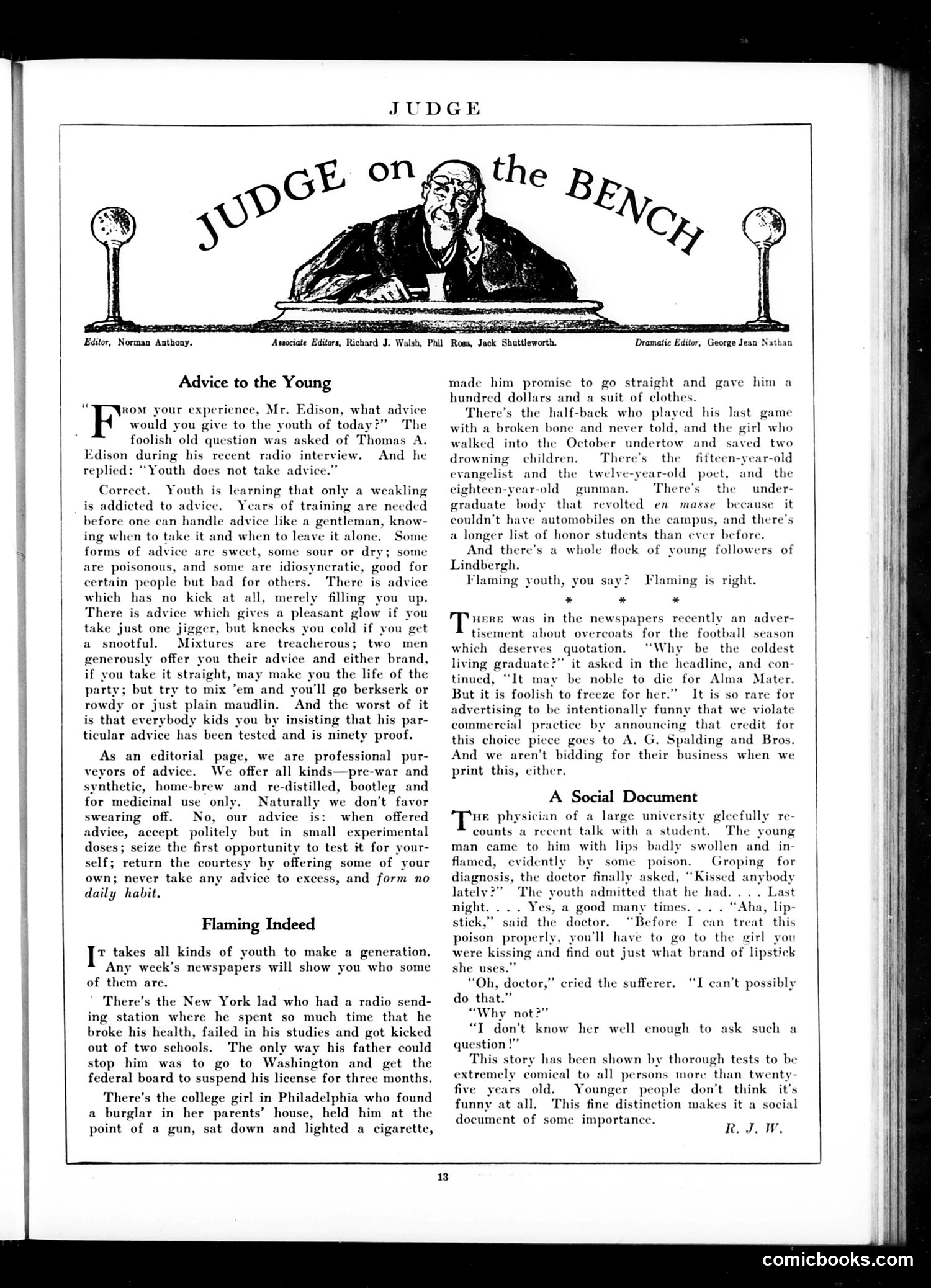 Judge — November 5, 1927 — page 15 of 36