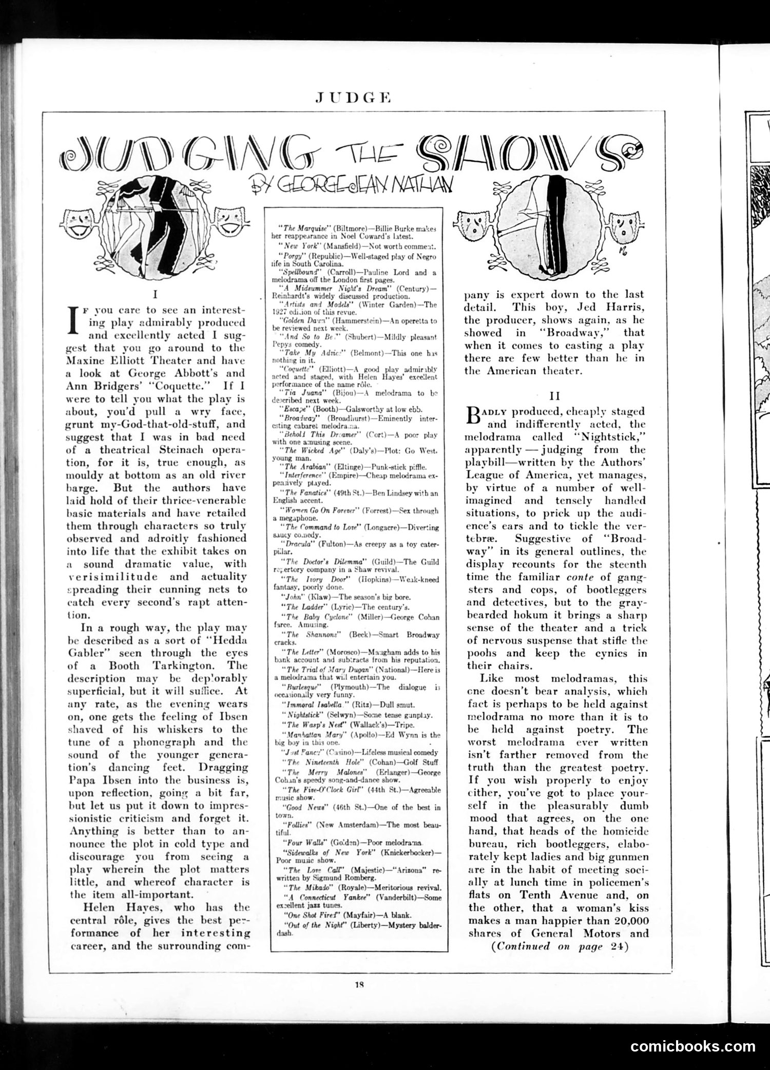 Judge — November 26, 1927 — page 20 of 36