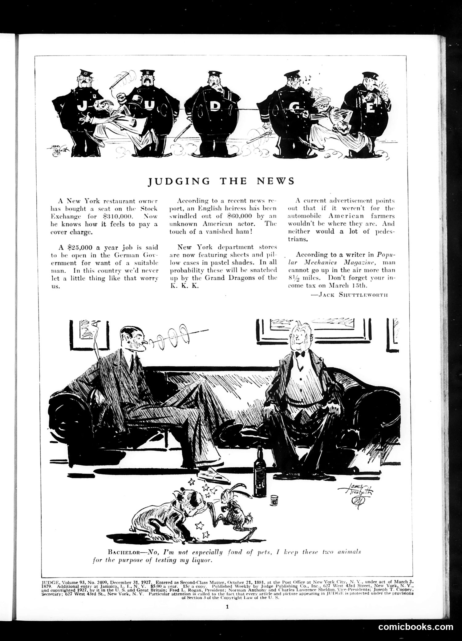 Judge — December 31, 1927 — page 3 of 37