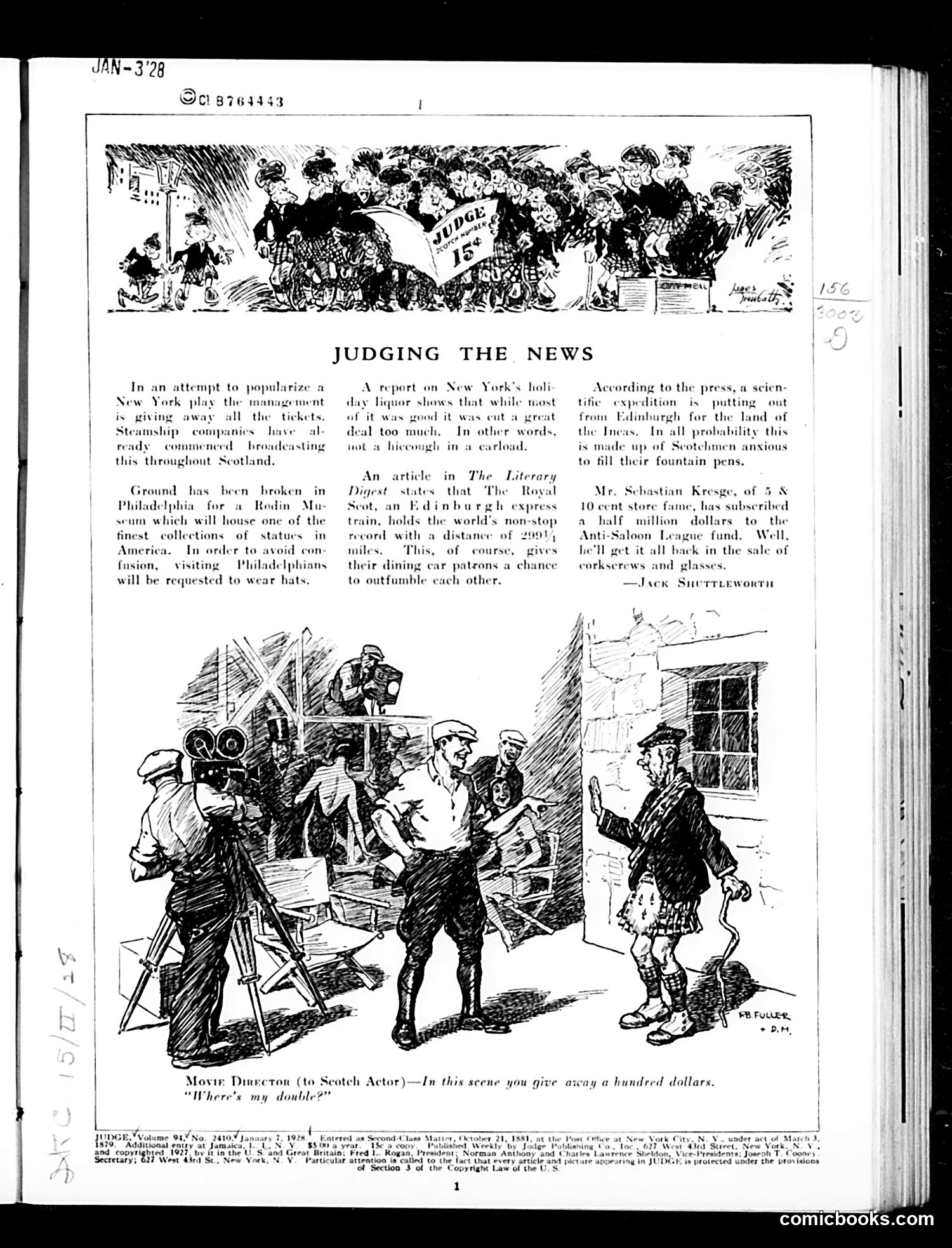 Judge — January 7, 1928 — page 3 of 36