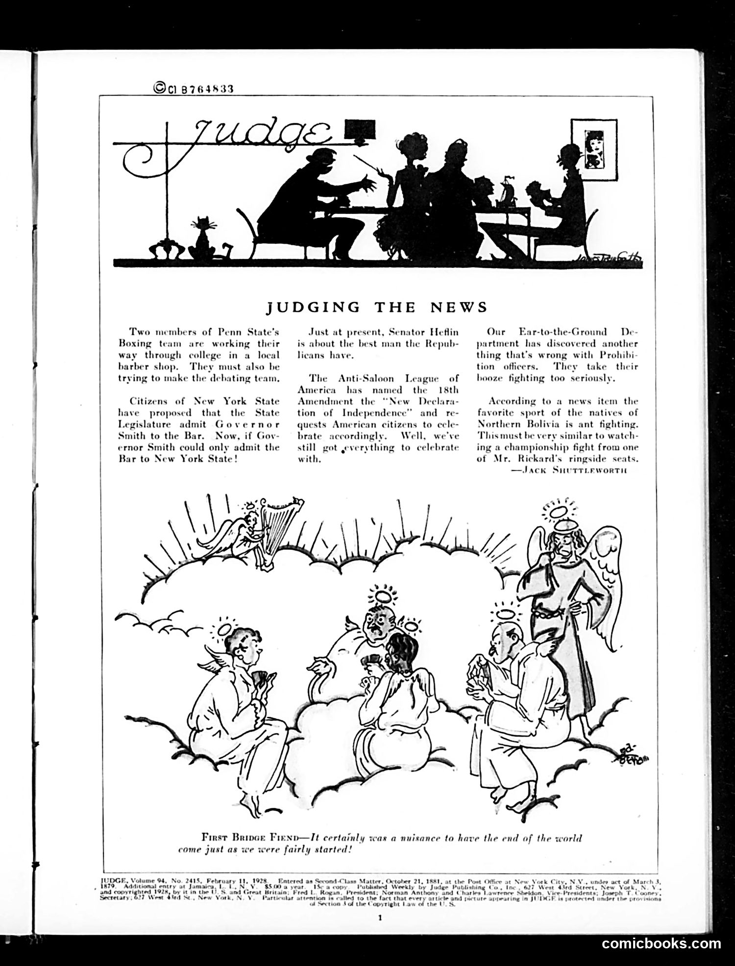 Judge — February 11, 1928 — page 3 of 36