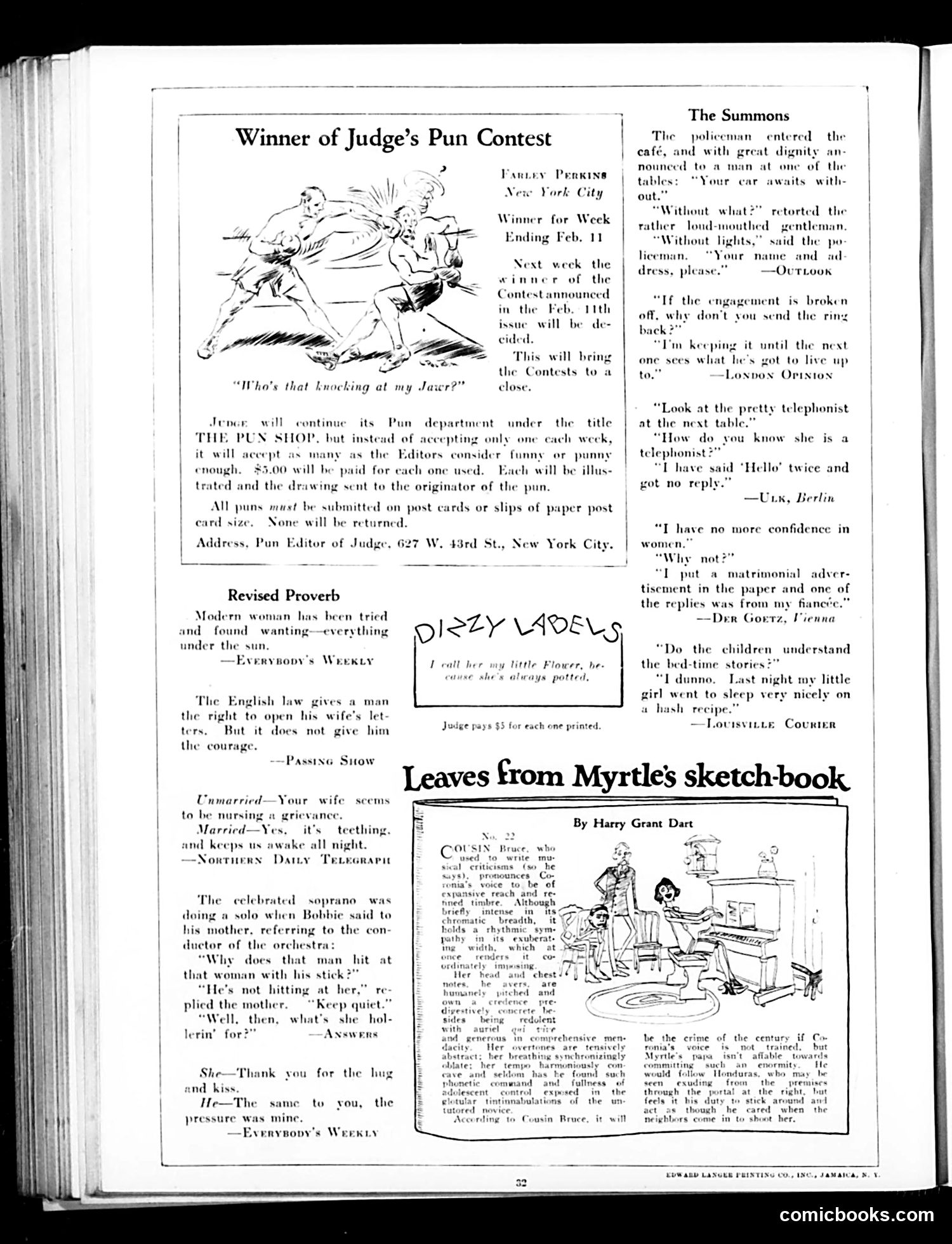 Judge — March 3, 1928 — page 34 of 36