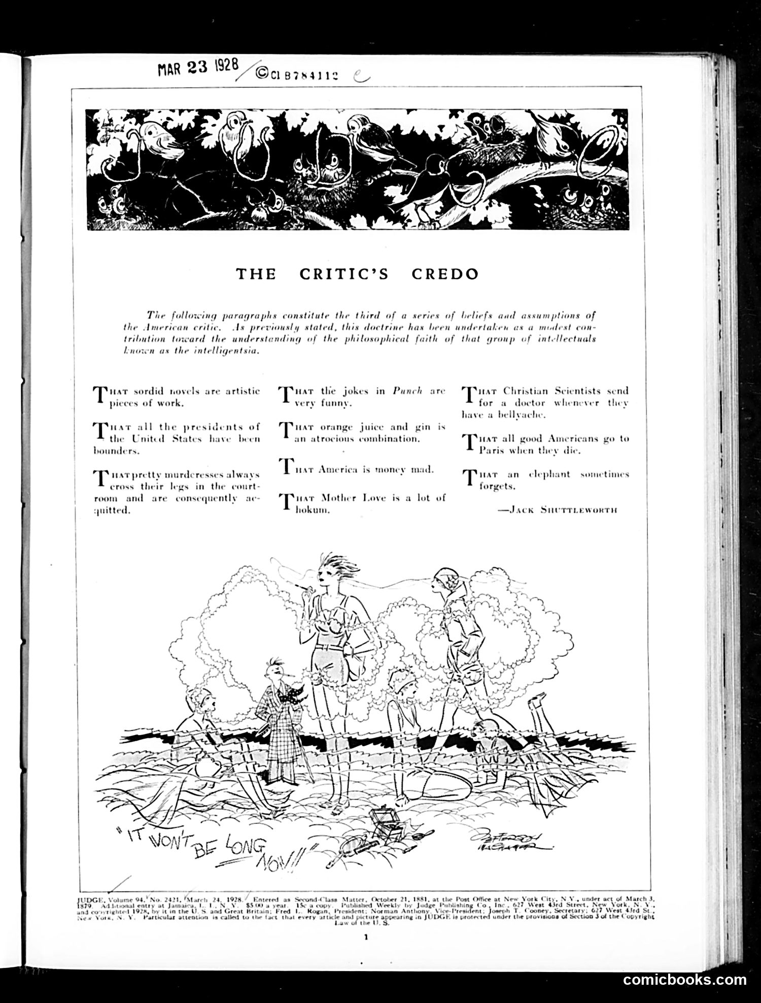 Judge — March 24, 1928 — page 3 of 36