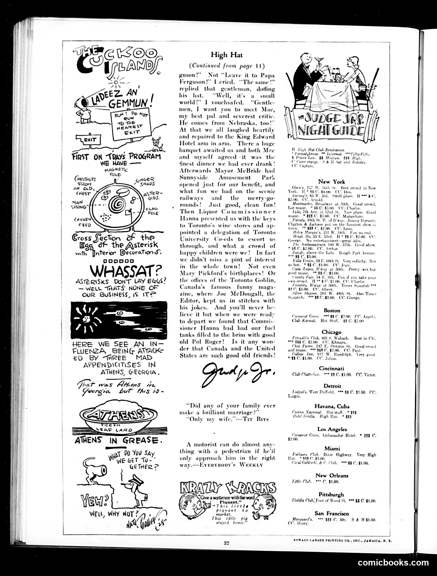 Judge — March 31, 1928 — page 34 of 36