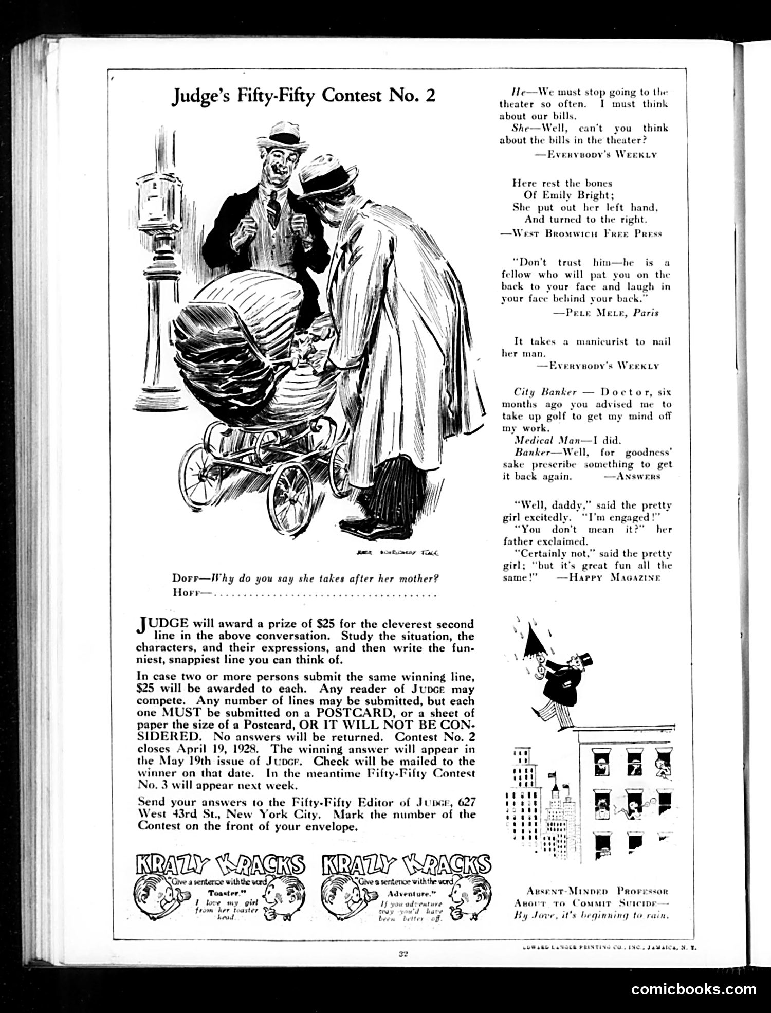 Judge — April 7, 1928 — page 34 of 36