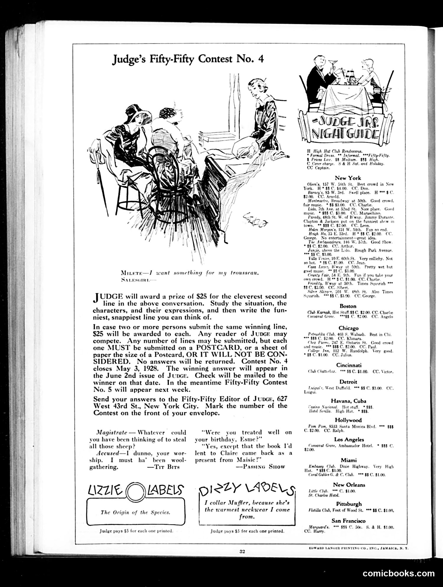 Judge — April 21, 1928 — page 34 of 36