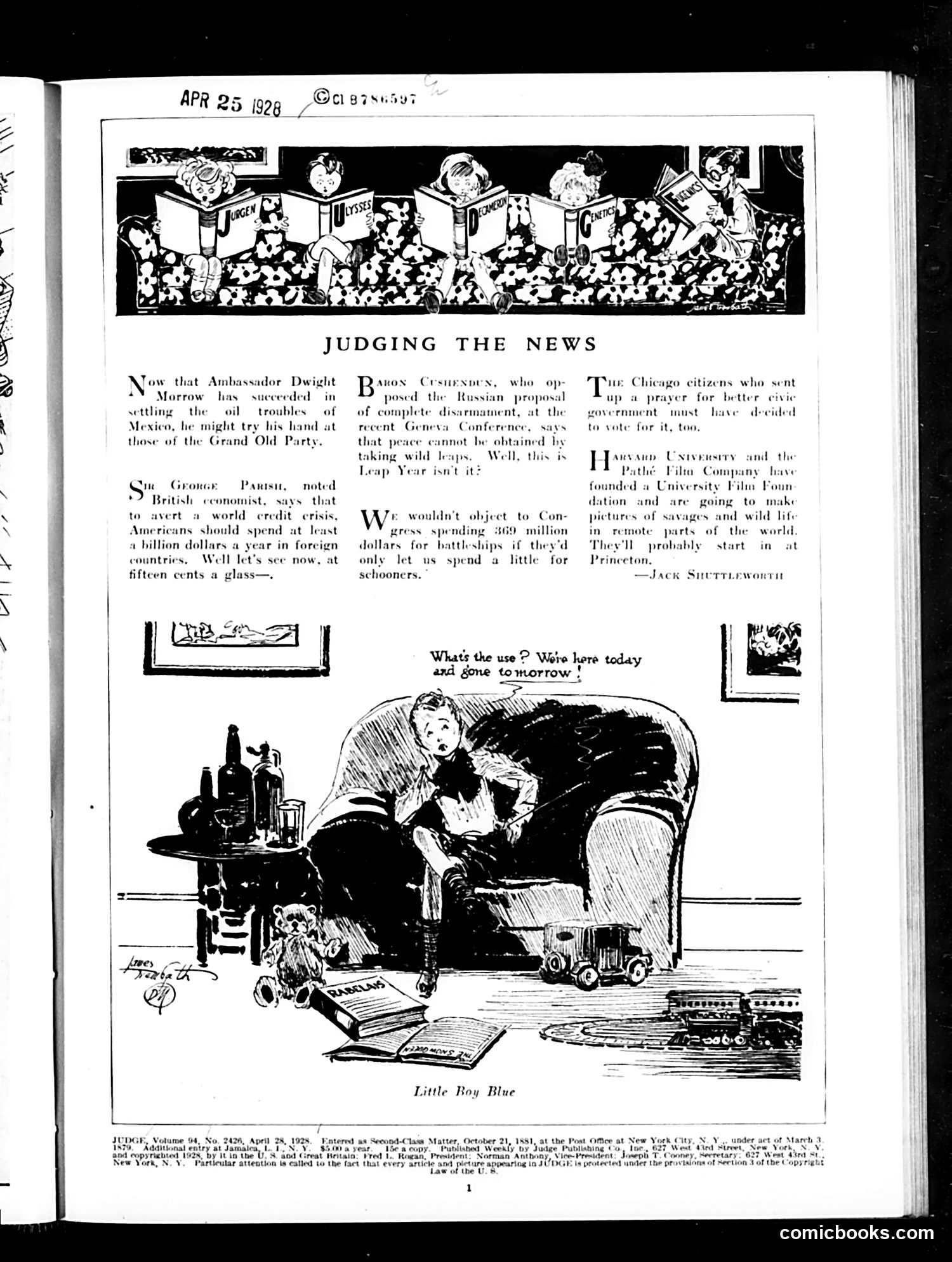 Judge — April 28, 1928 — page 3 of 36