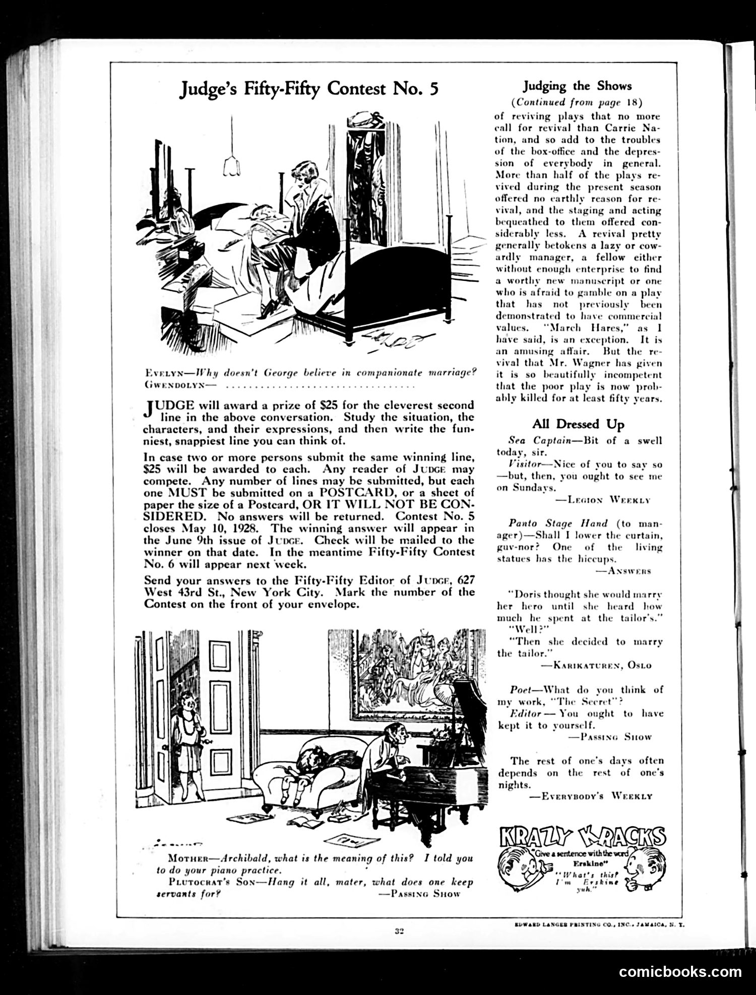Judge — April 28, 1928 — page 34 of 36