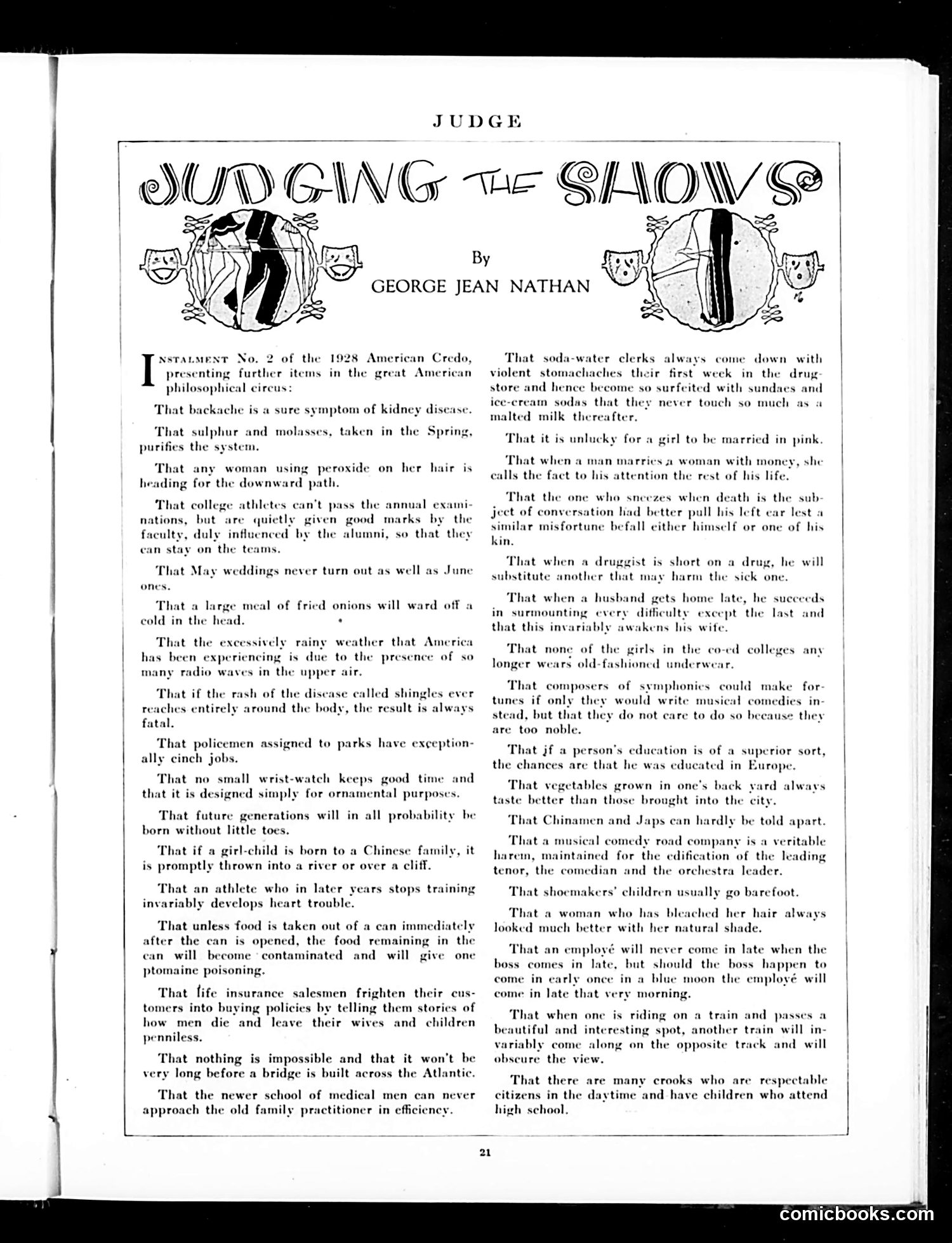 Judge — July 28, 1928 — page 23 of 36