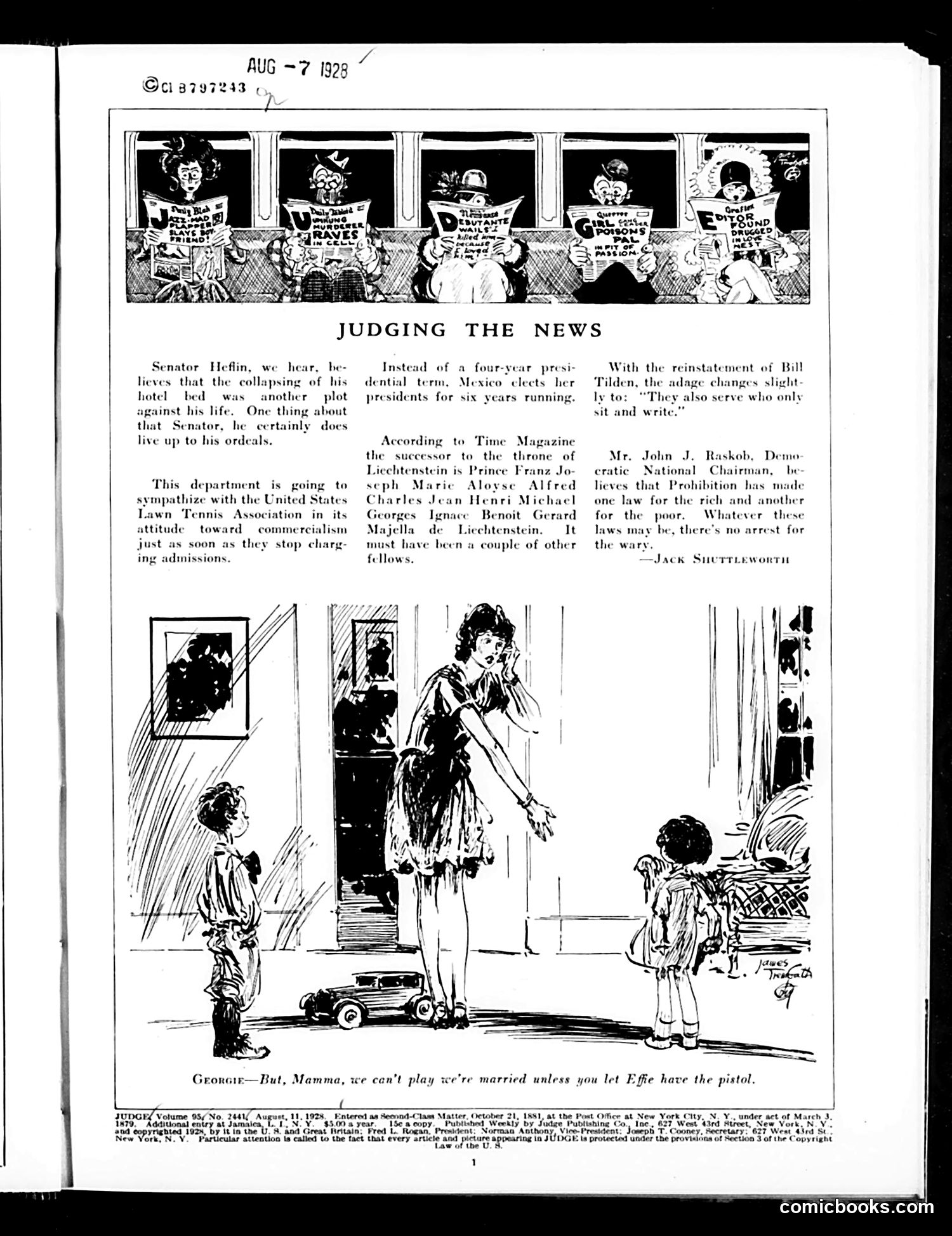 Judge — August 11, 1928 — page 3 of 36
