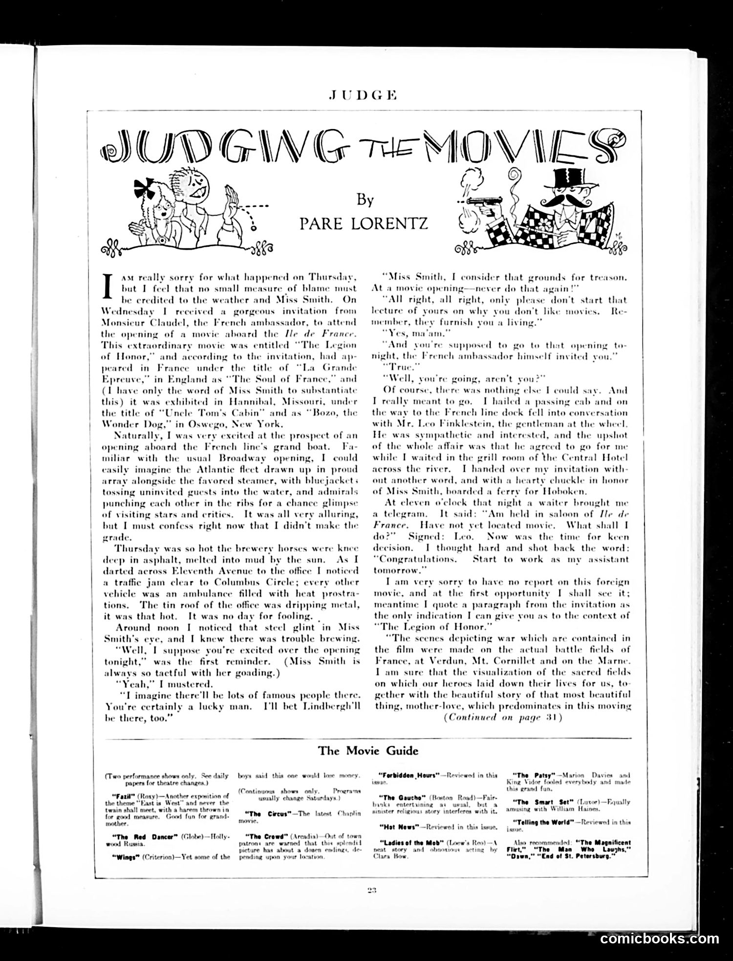 Judge — August 11, 1928 — page 25 of 36
