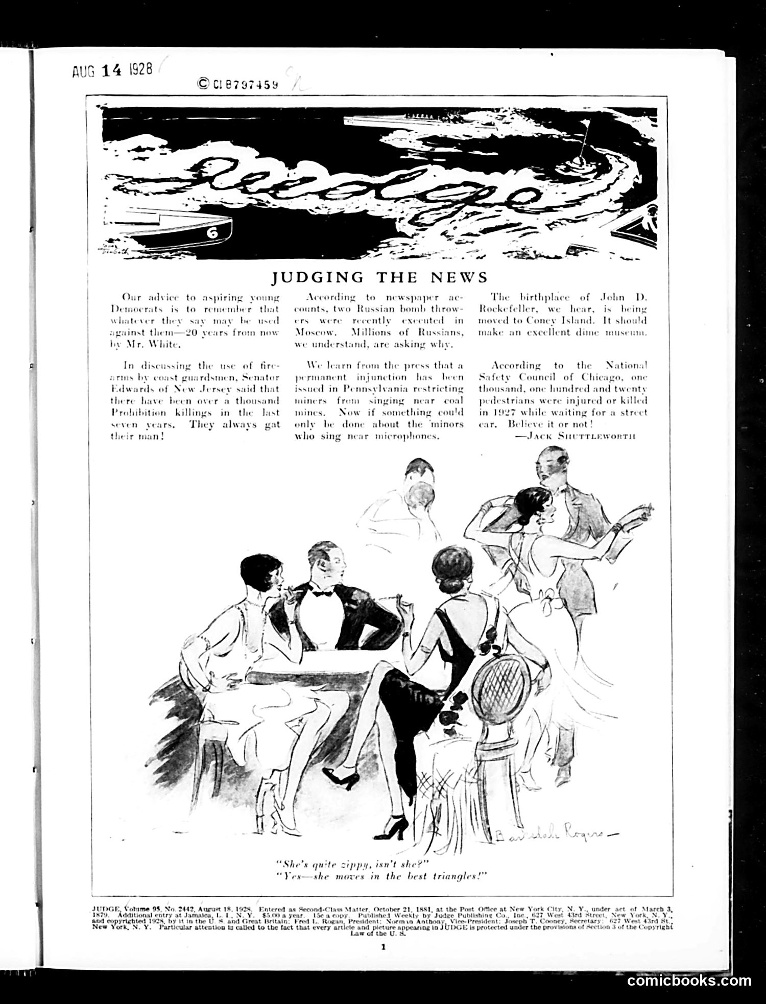Judge — August 18, 1928 — page 3 of 36