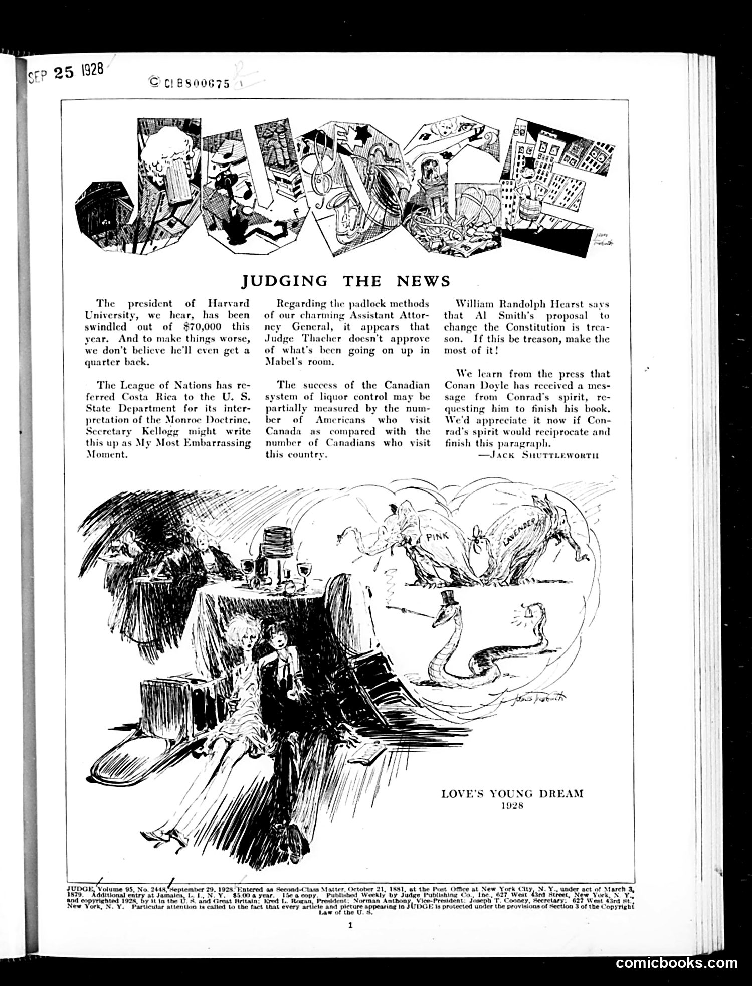 Judge — September 29, 1928 — page 3 of 36