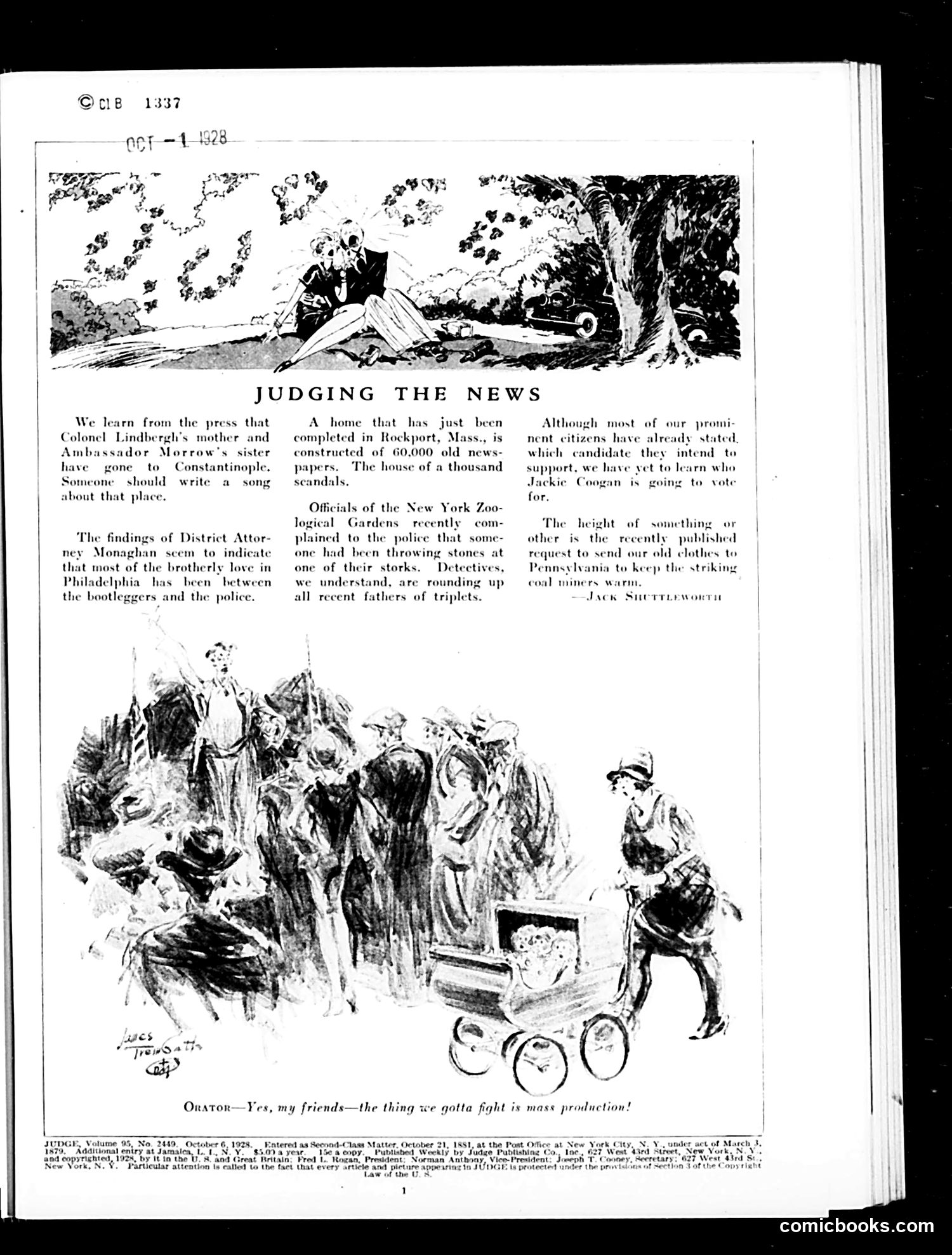 Judge — October 6, 1928 — page 3 of 36