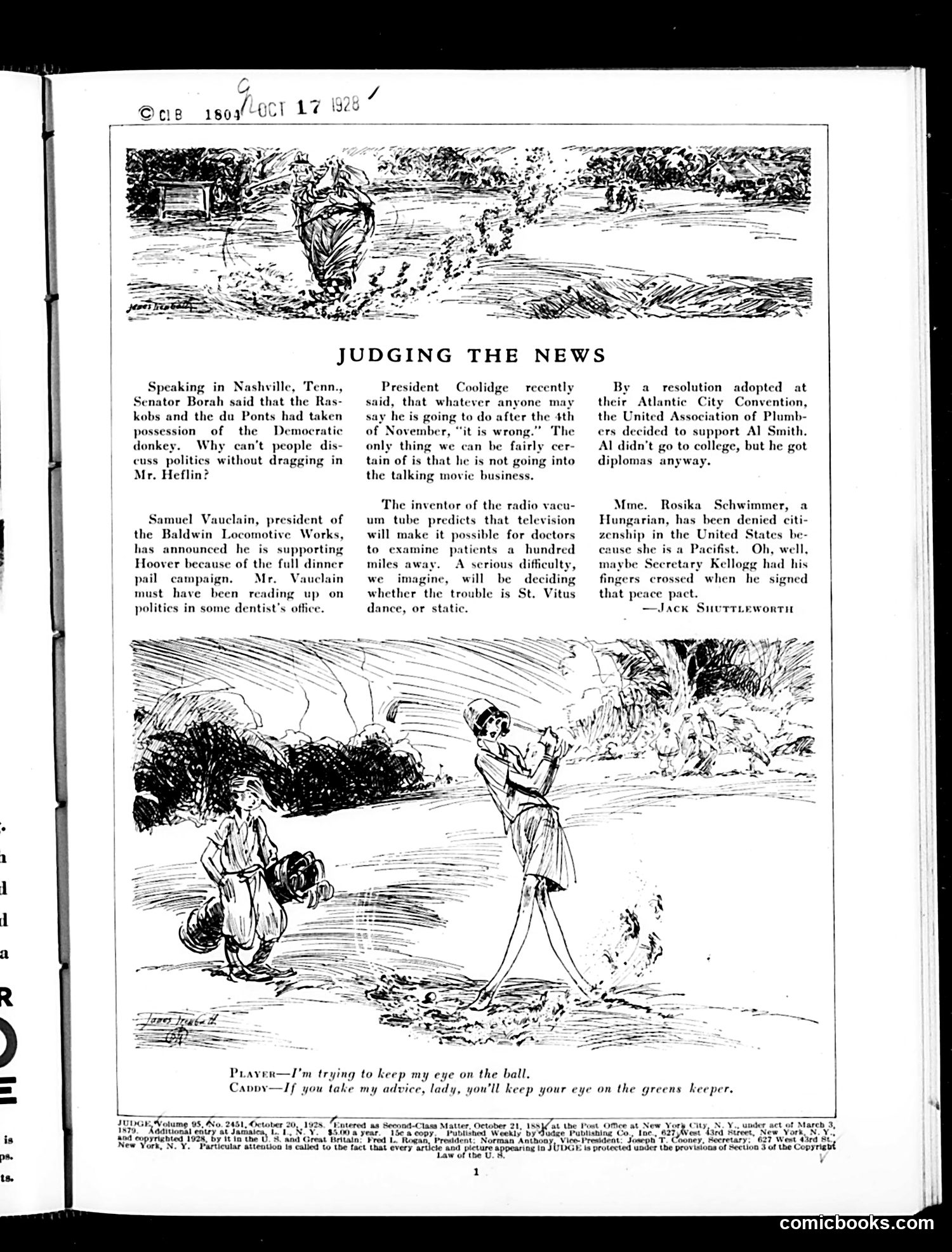 Judge — October 20, 1928 — page 3 of 36