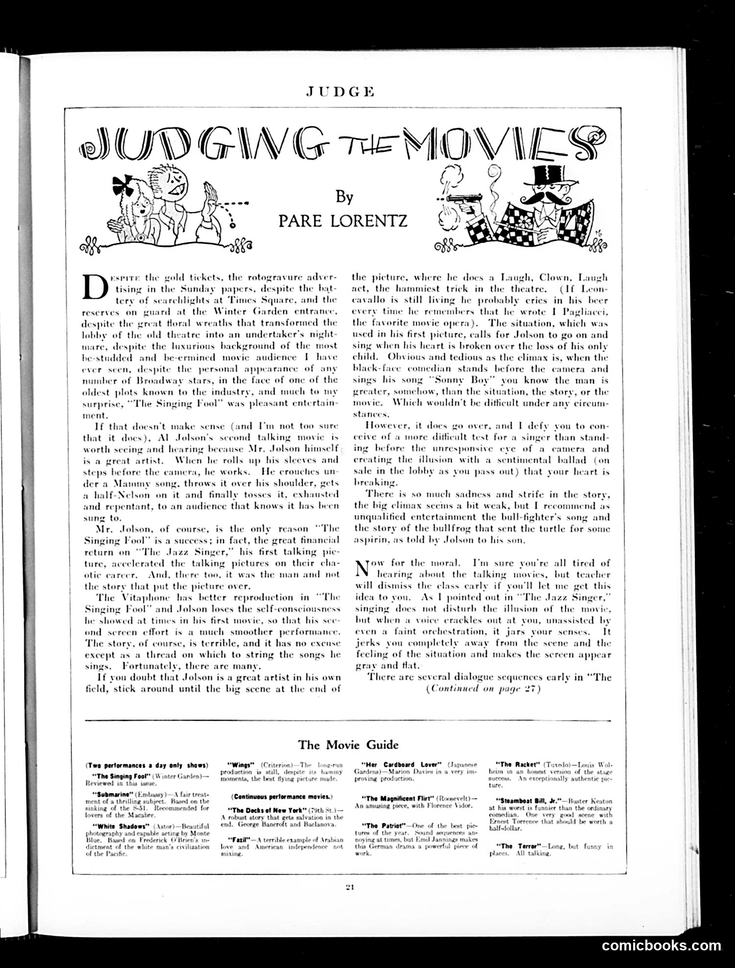 Judge — October 20, 1928 — page 23 of 36