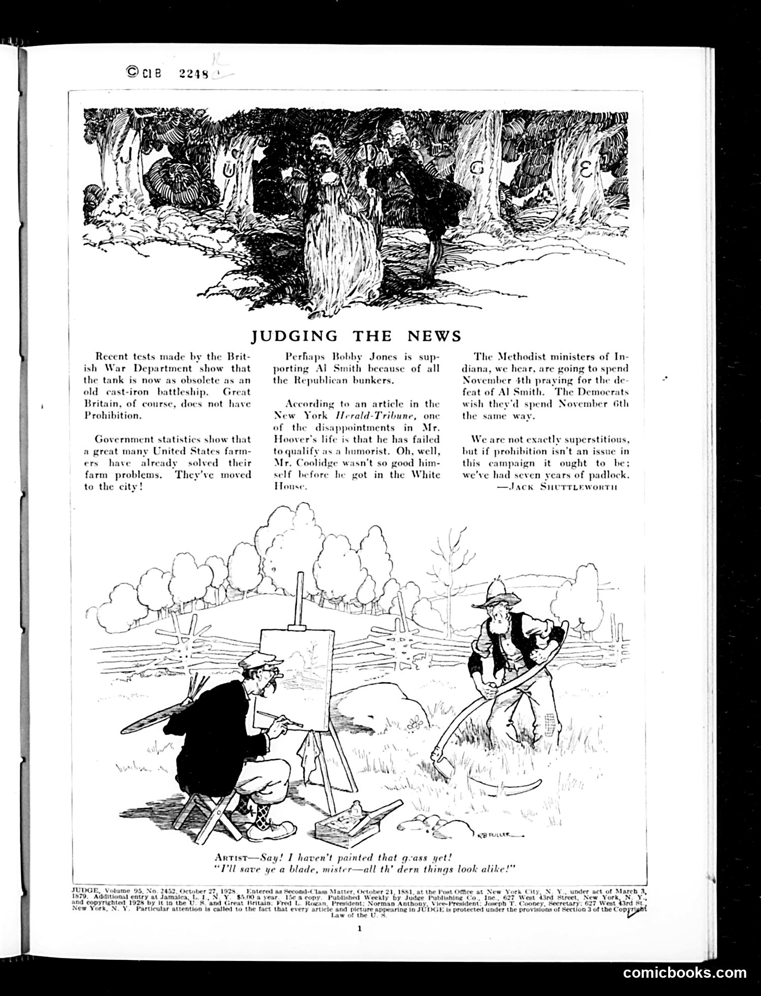 Judge — October 27, 1928 — page 3 of 36