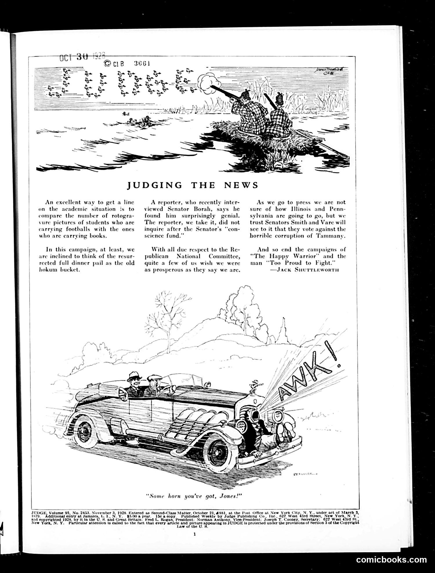 Judge — November 3, 1928 — page 3 of 36