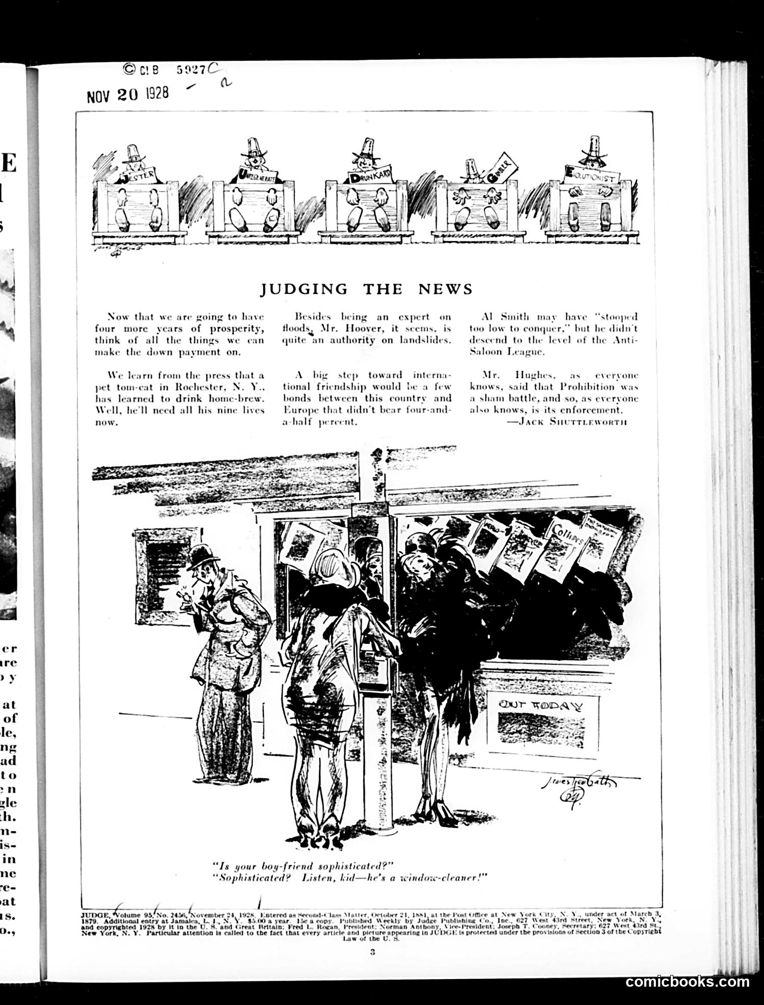 Judge — November 24, 1928 — page 5 of 36