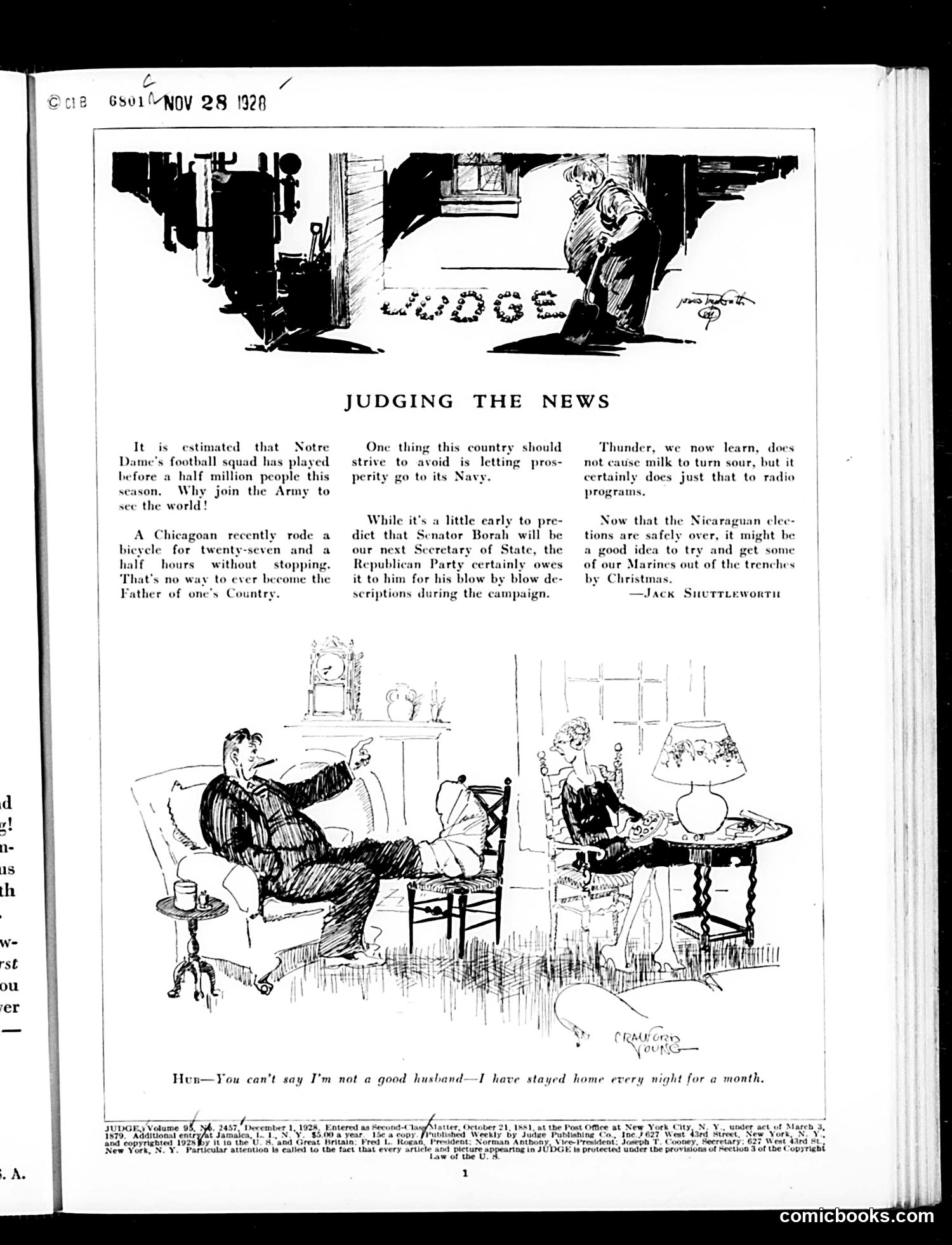 Judge — December 1, 1928 — page 3 of 36