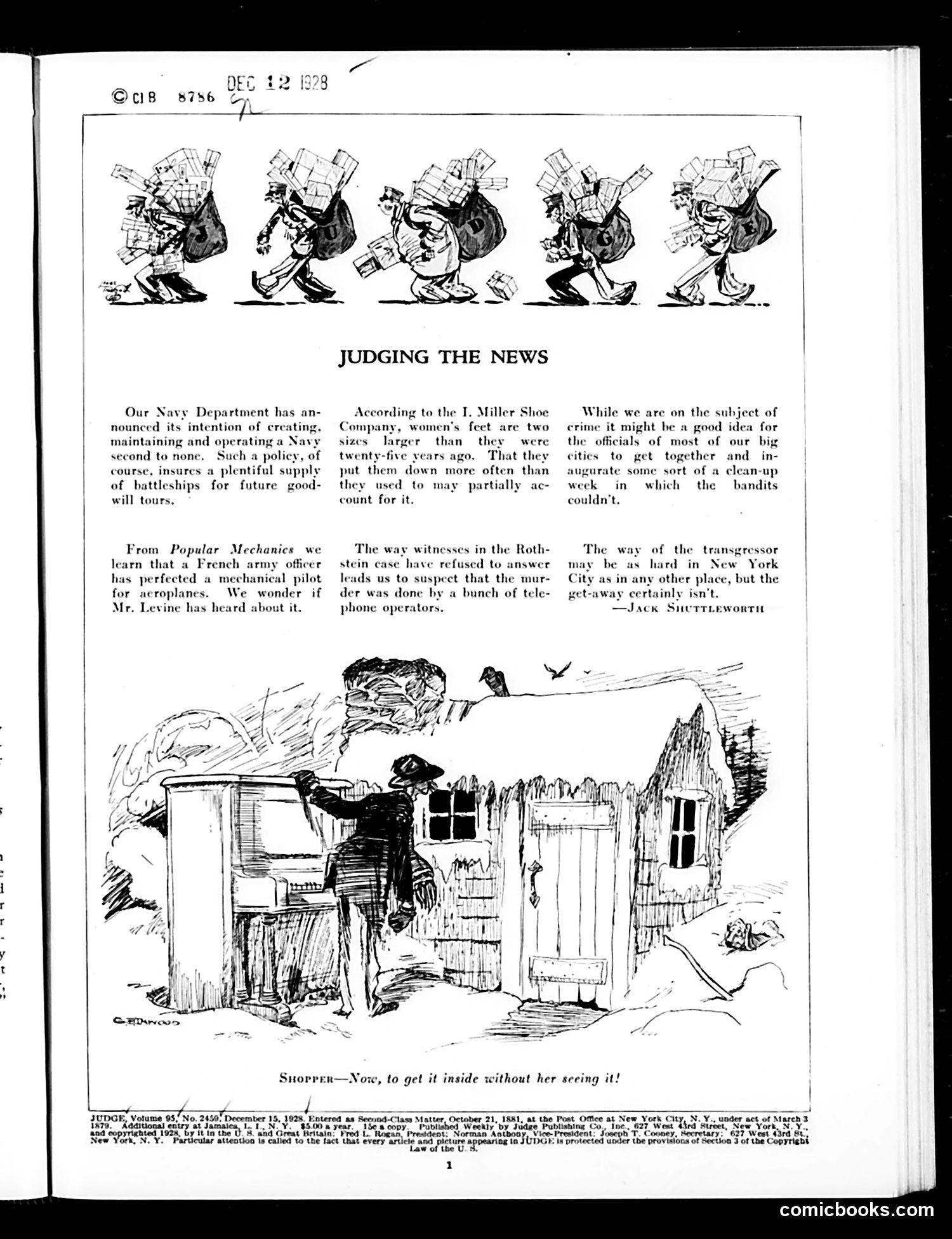 Judge — December 15, 1928 — page 3 of 36