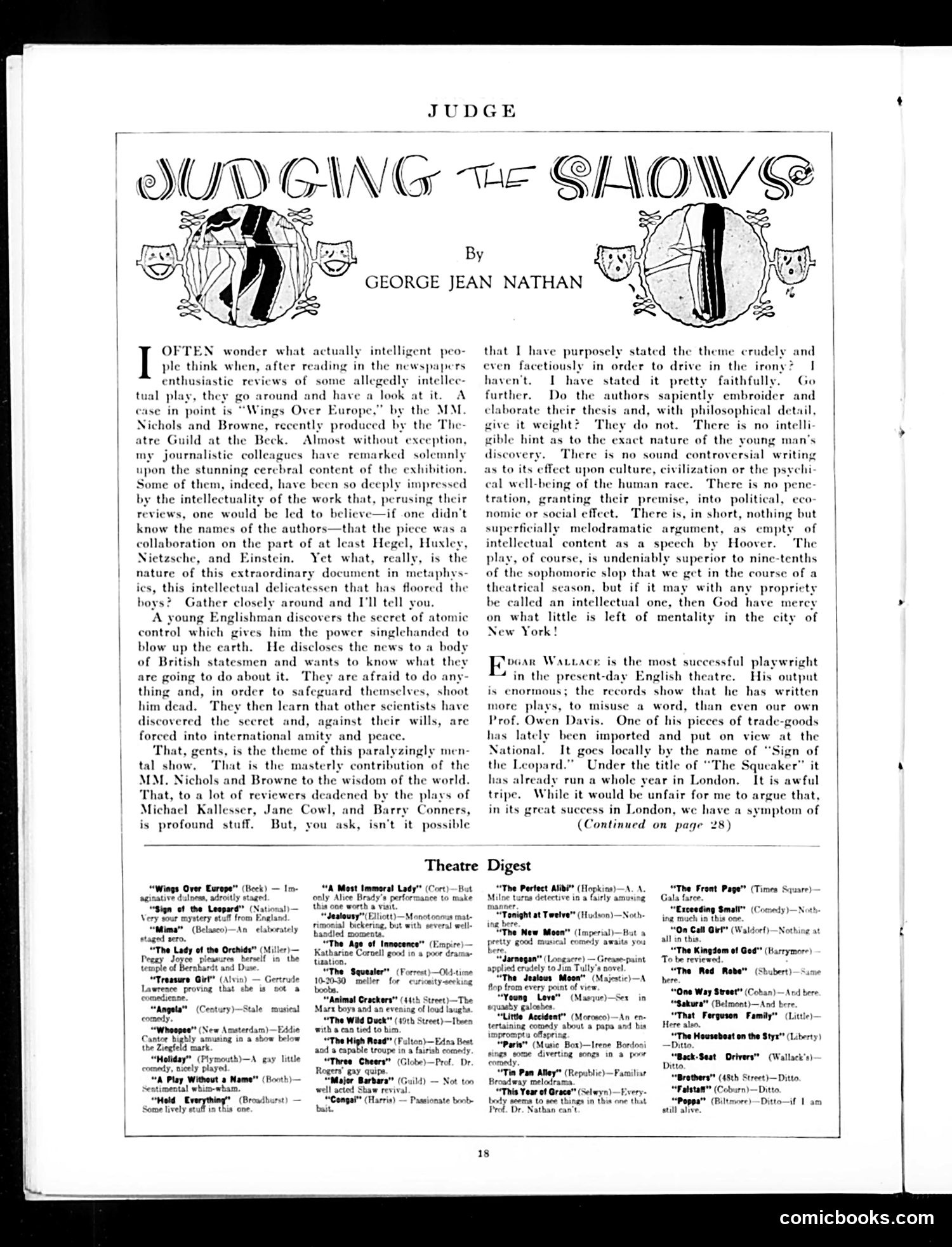 Judge — January 5, 1929 — page 20 of 36